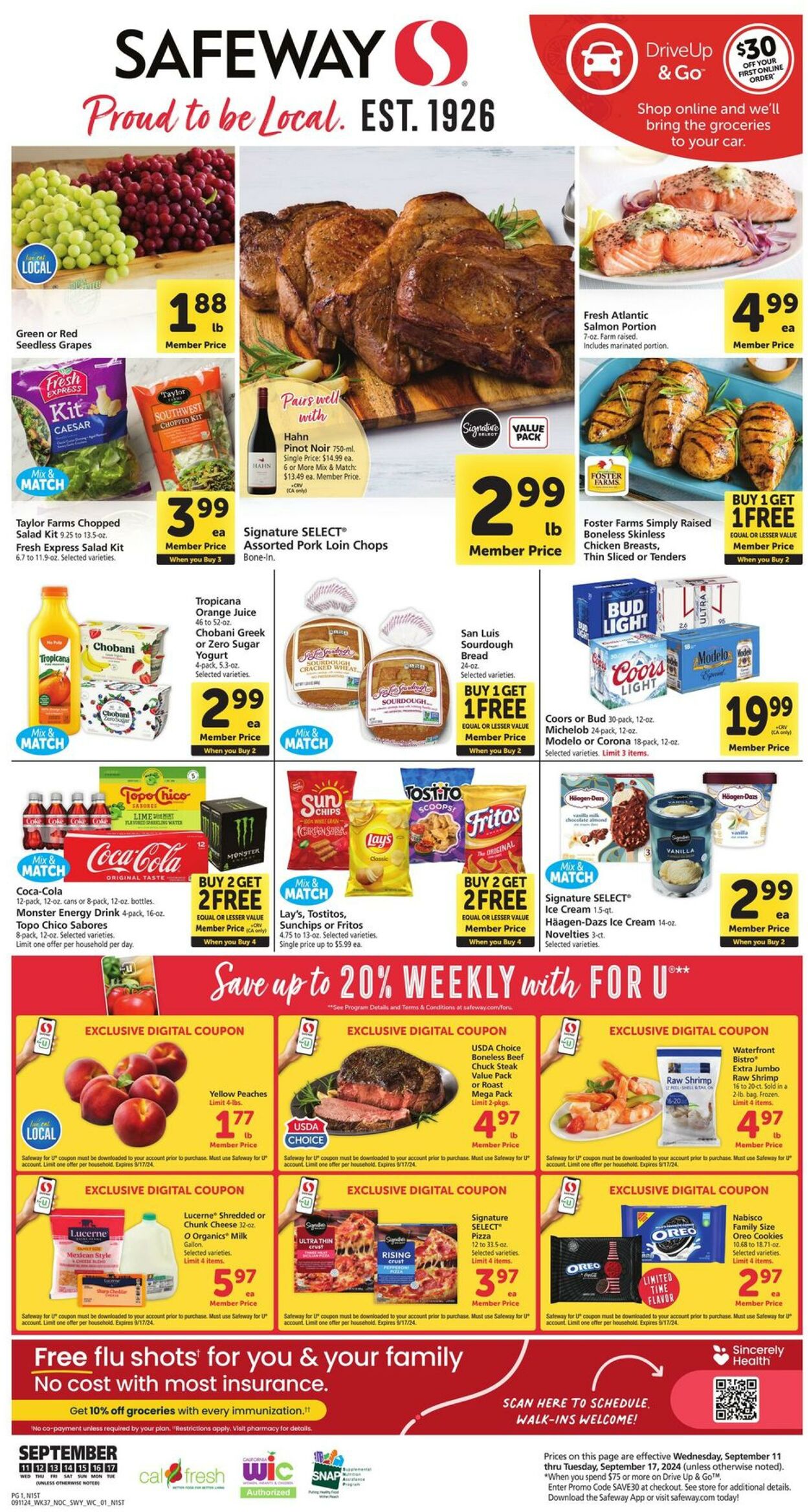 Safeway Promotional weekly ads