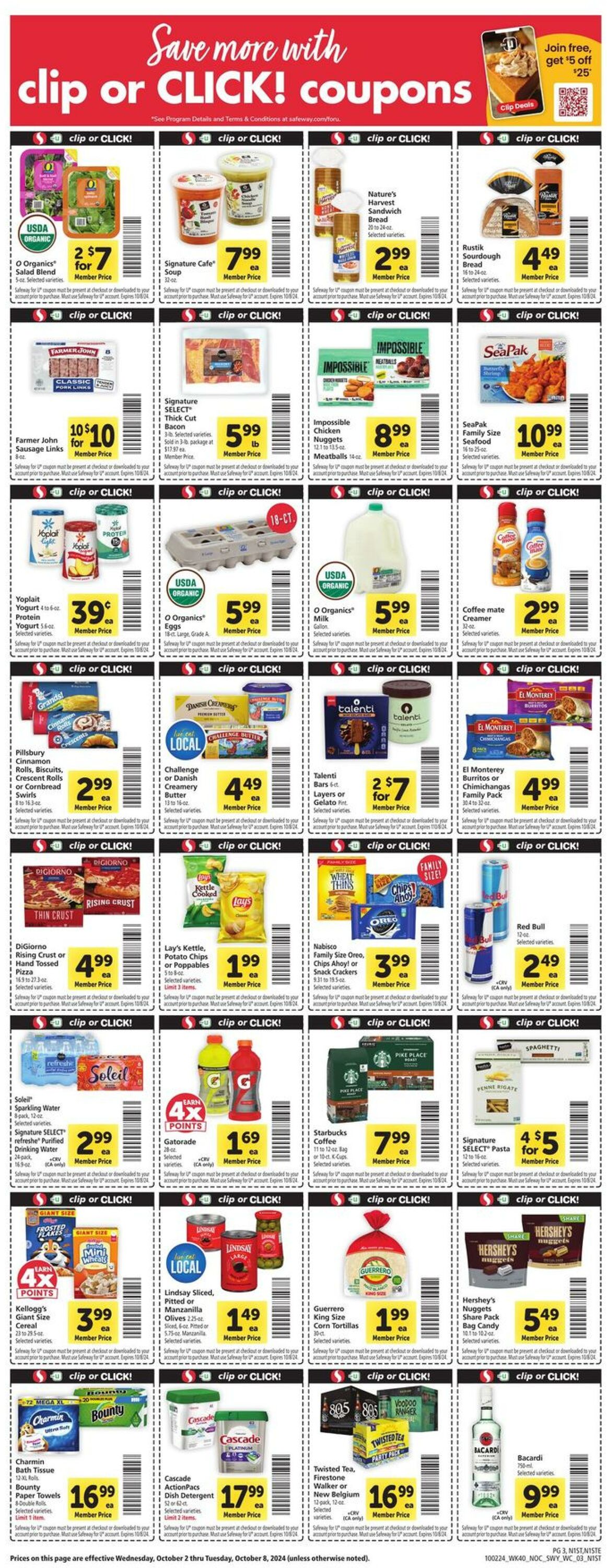 Weekly ad Safeway 10/02/2024 - 10/08/2024