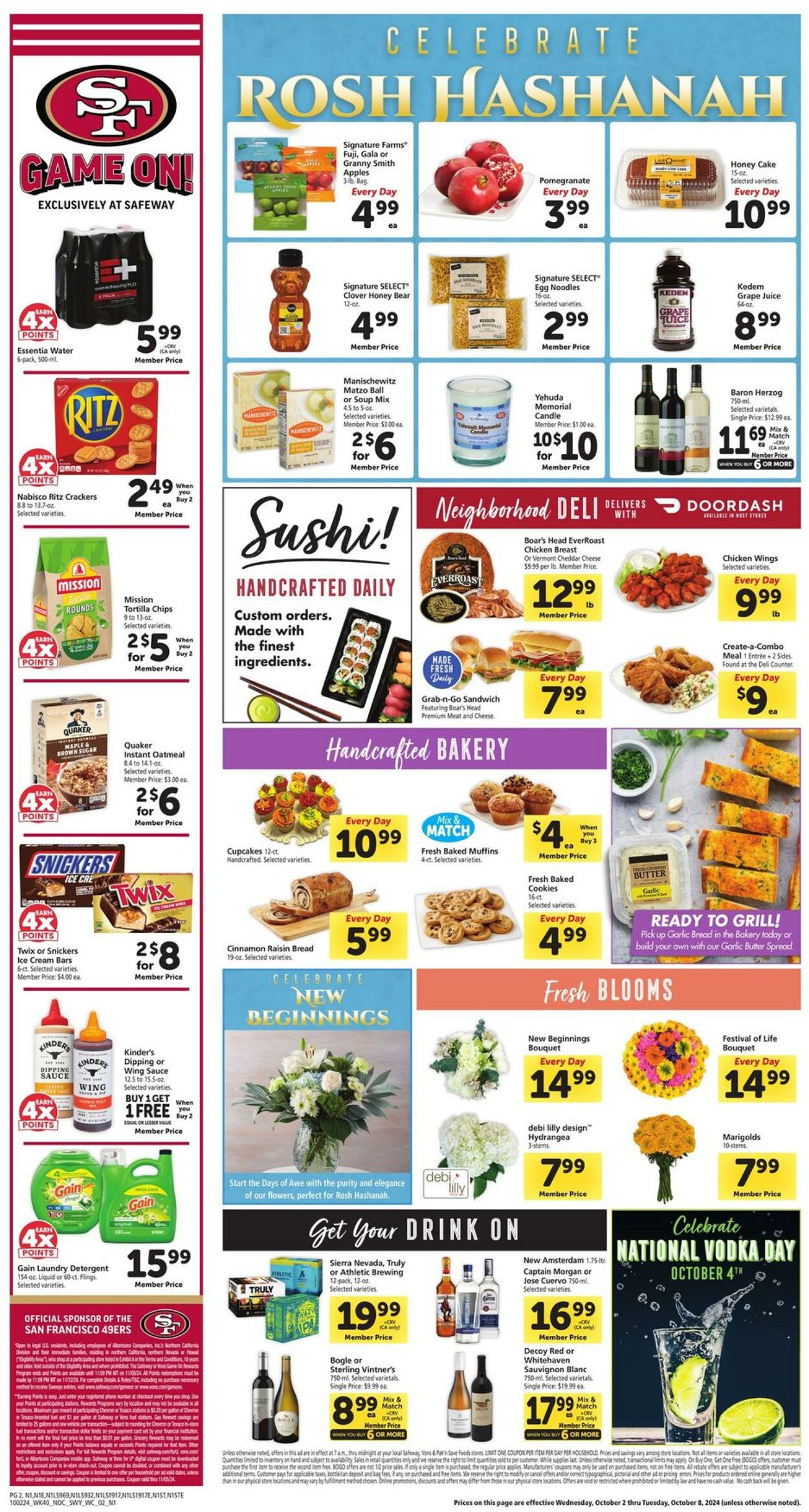 Weekly ad Safeway 10/02/2024 - 10/08/2024