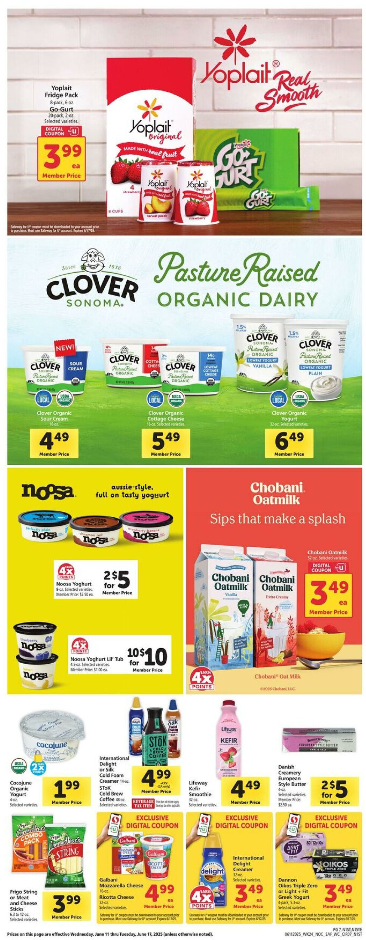 Weekly ad Safeway 06/11/2025 - 06/17/2025