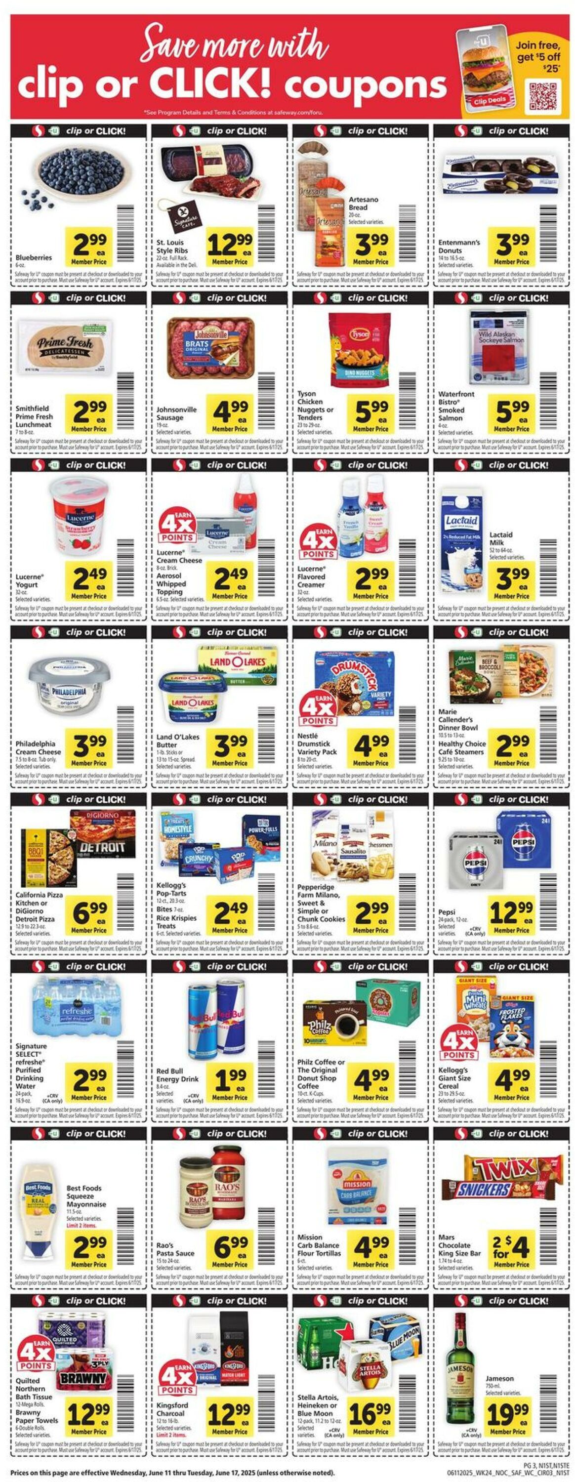 Weekly ad Safeway 06/11/2025 - 06/17/2025
