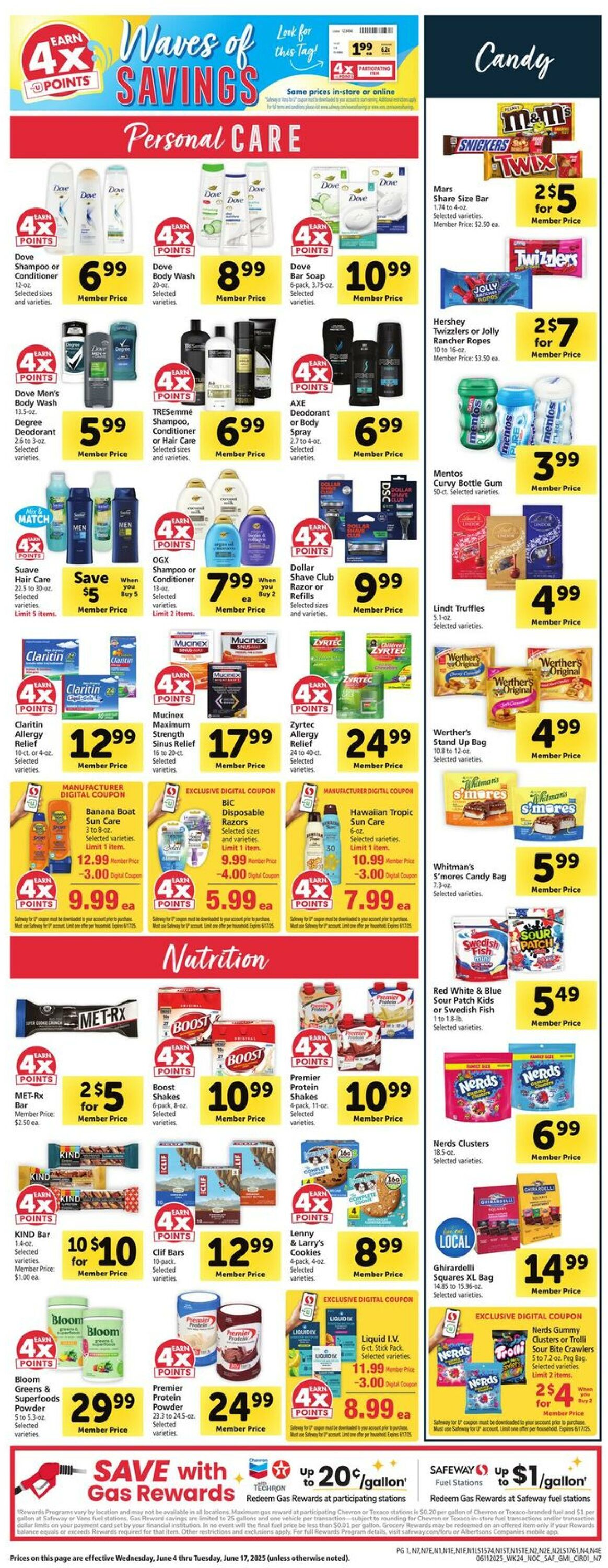 Weekly ad Safeway 06/11/2025 - 06/17/2025