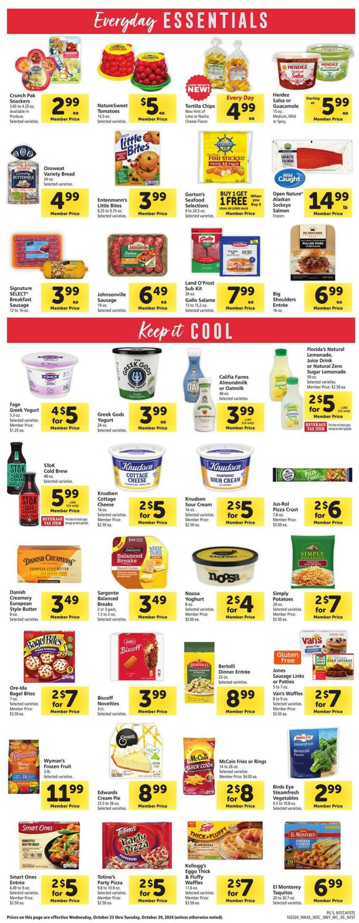 Weekly ad Safeway 10/23/2024 - 10/29/2024