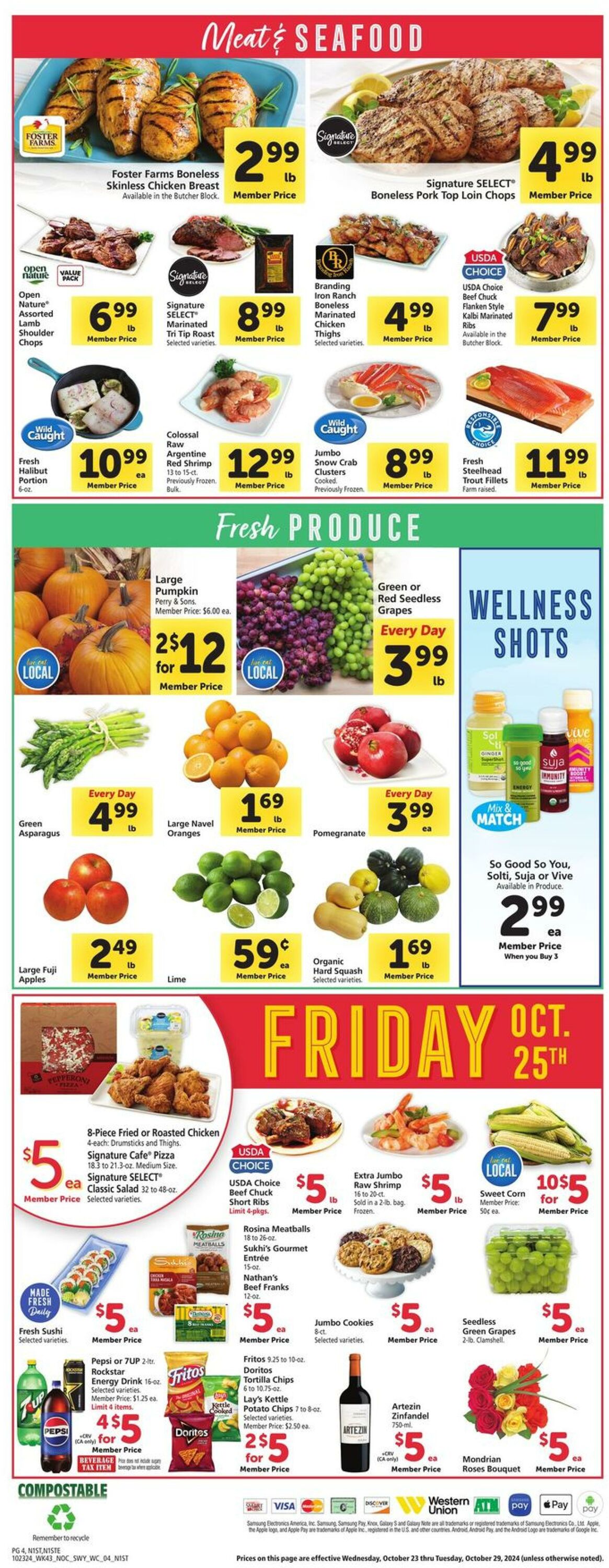 Weekly ad Safeway 10/23/2024 - 10/29/2024