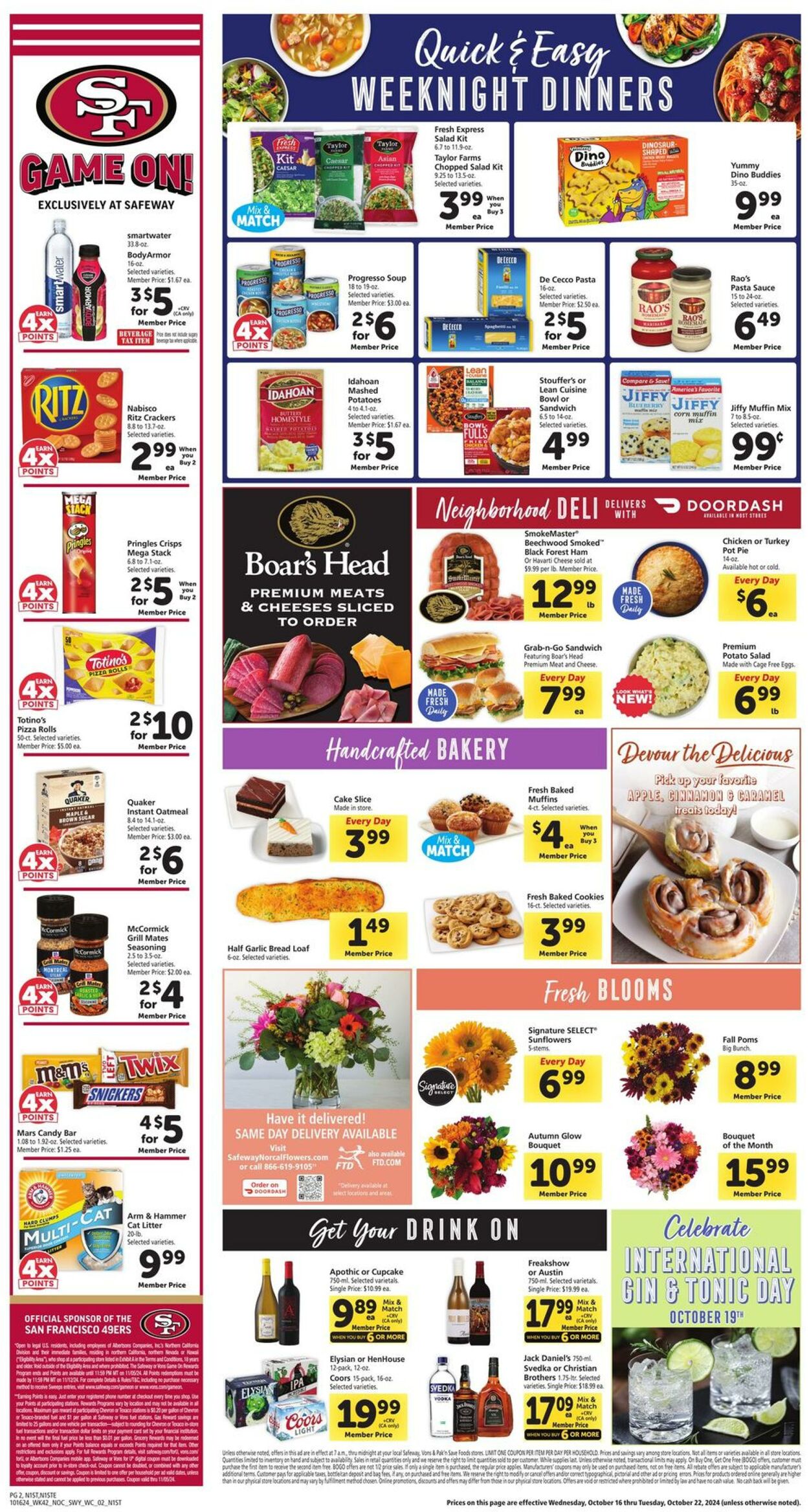 Weekly ad Safeway 10/16/2024 - 10/22/2024