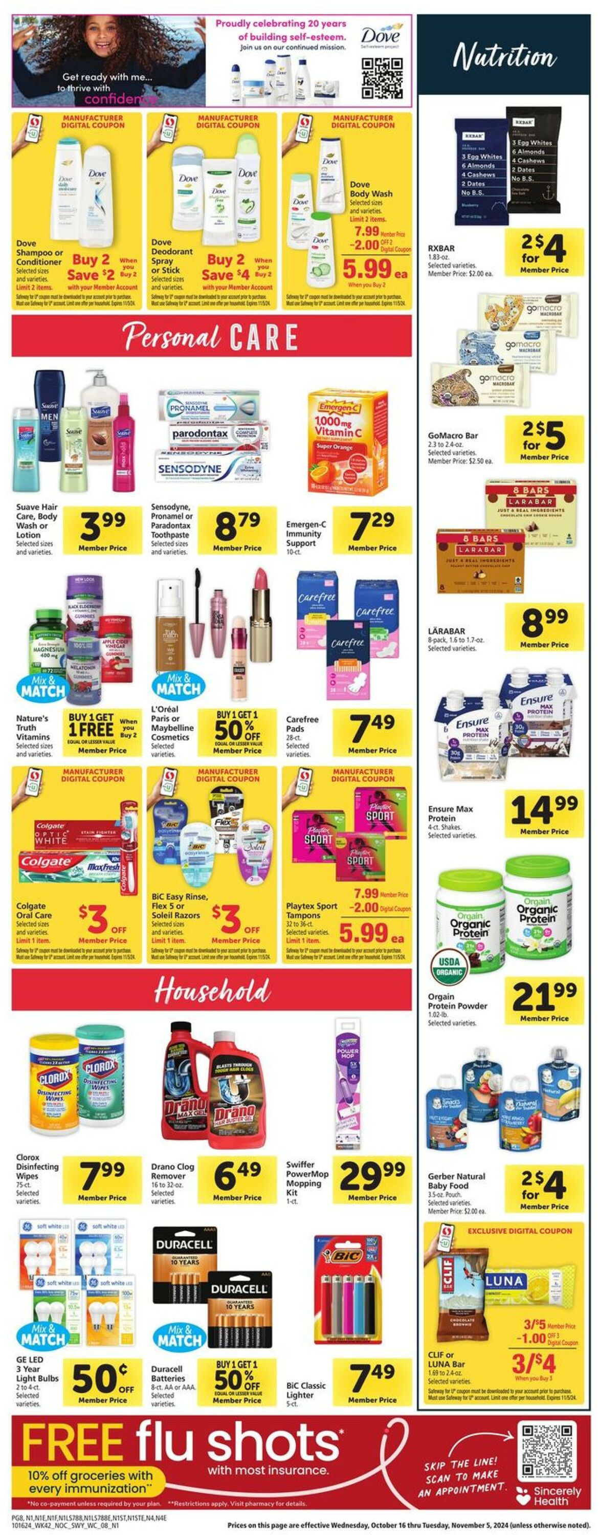 Weekly ad Safeway 10/16/2024 - 10/22/2024