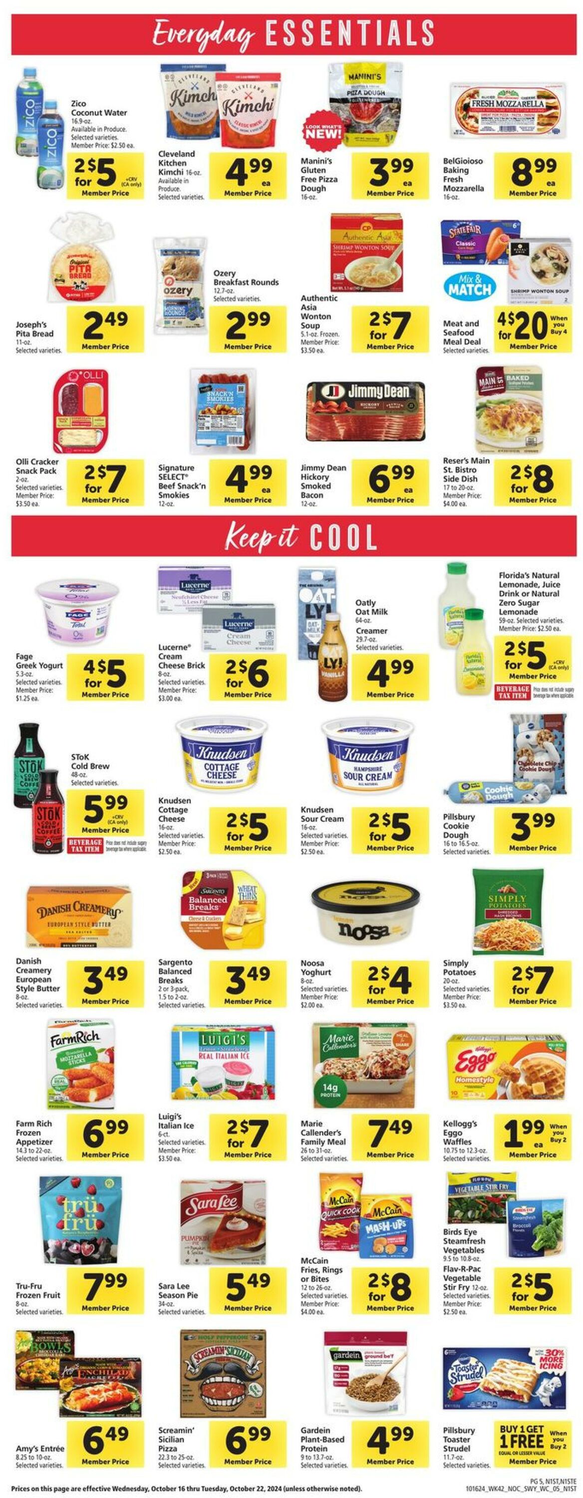 Weekly ad Safeway 10/16/2024 - 10/22/2024