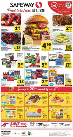 Weekly ad Safeway 10/30/2024 - 12/24/2024