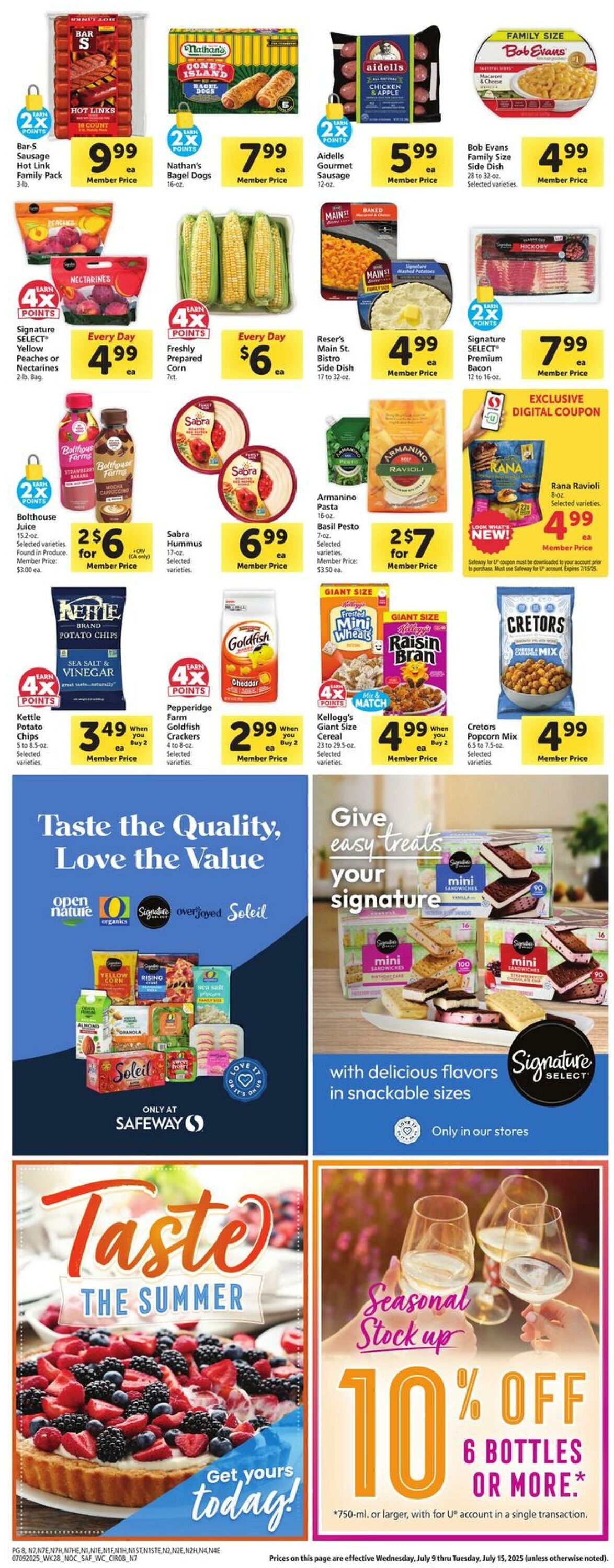 Weekly ad Safeway 07/09/2025 - 07/15/2025