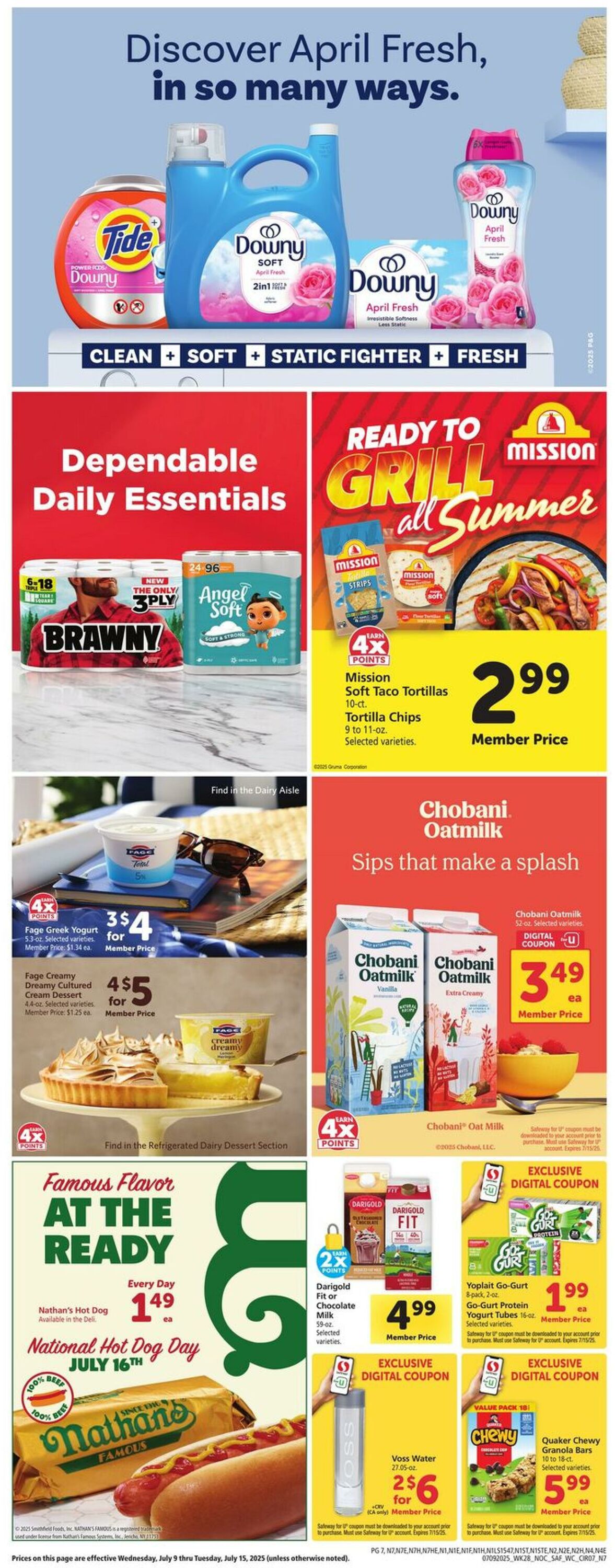 Weekly ad Safeway 07/09/2025 - 07/15/2025