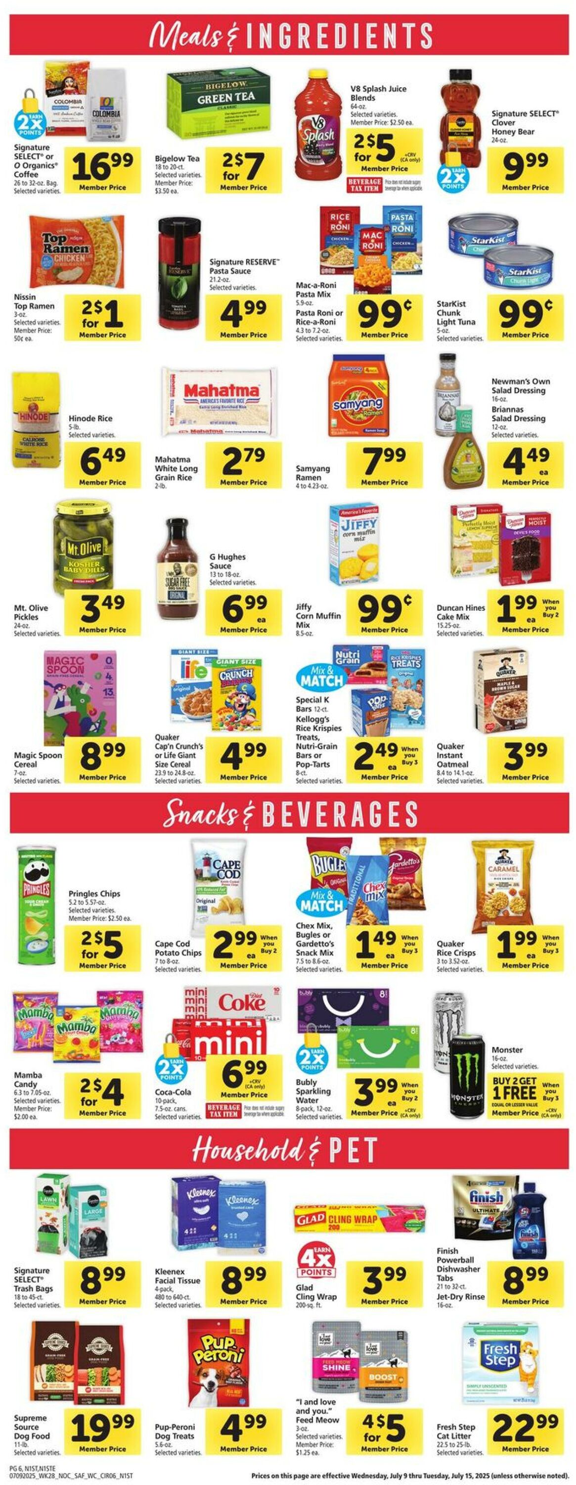 Weekly ad Safeway 07/09/2025 - 07/15/2025