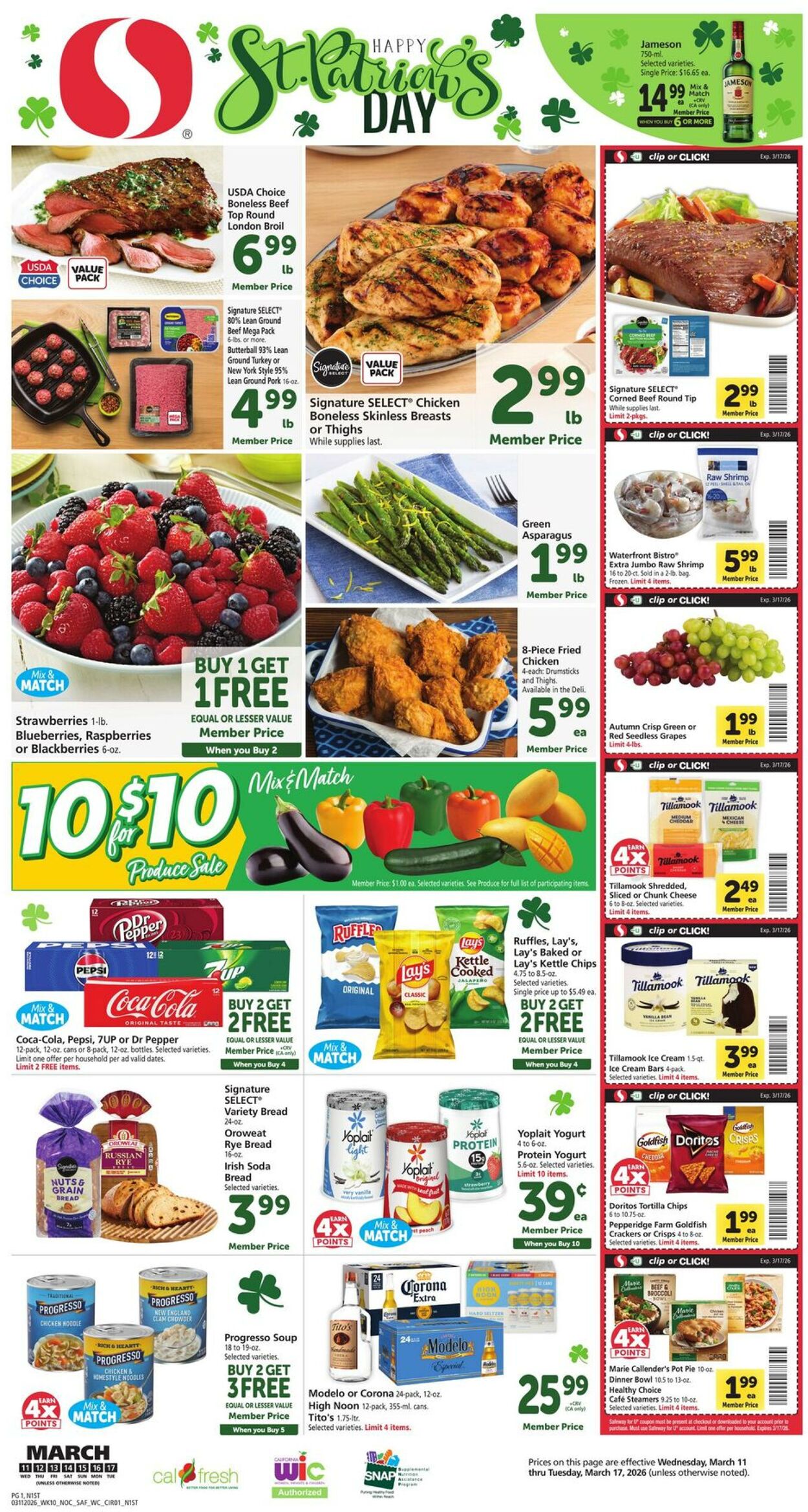 Weekly ad Safeway 03/11/2026 - 03/17/2026