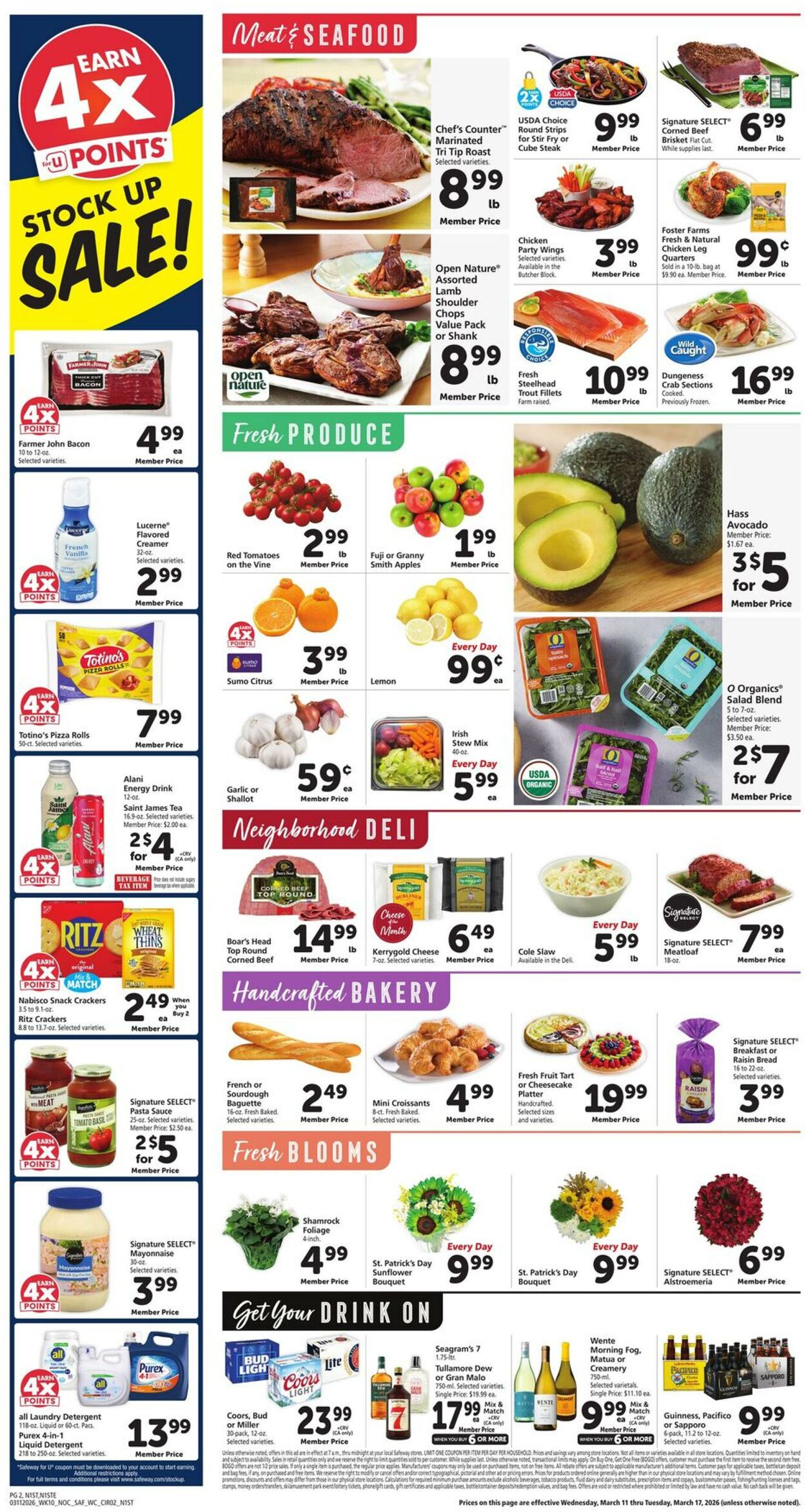 Weekly ad Safeway 03/11/2026 - 03/17/2026