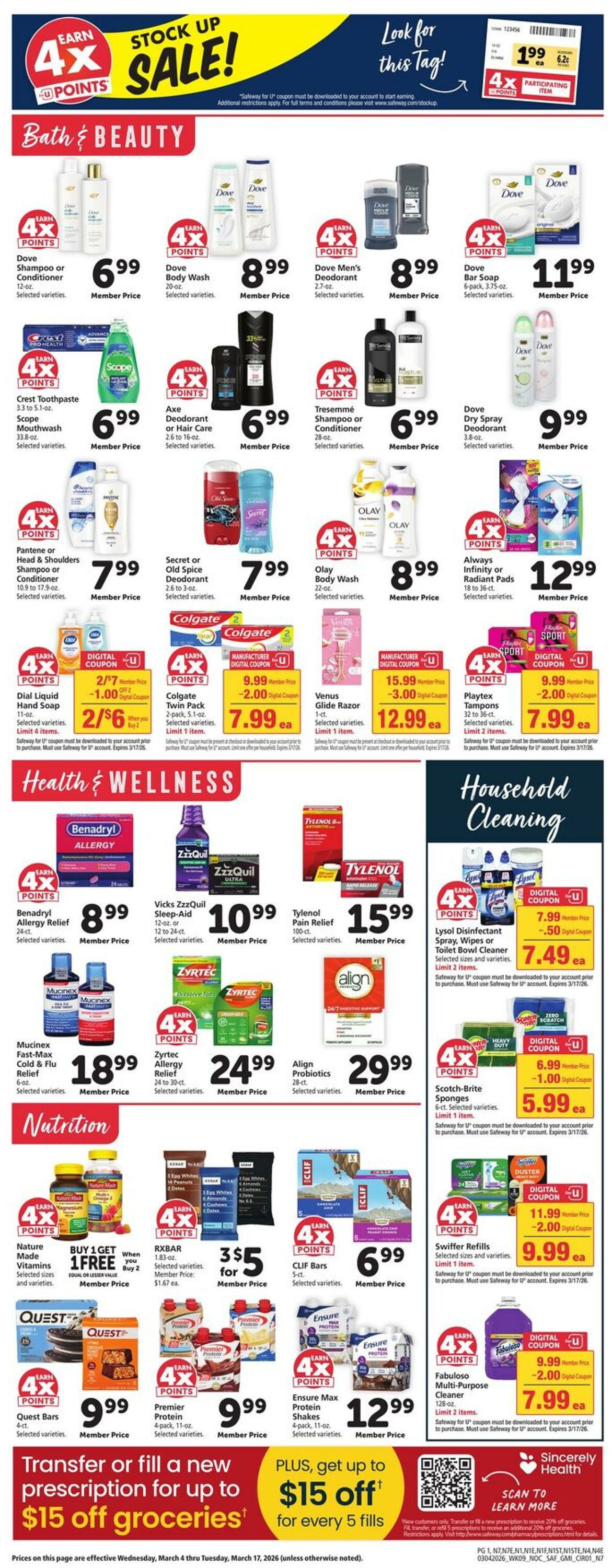 Weekly ad Safeway 03/04/2026 - 03/10/2026