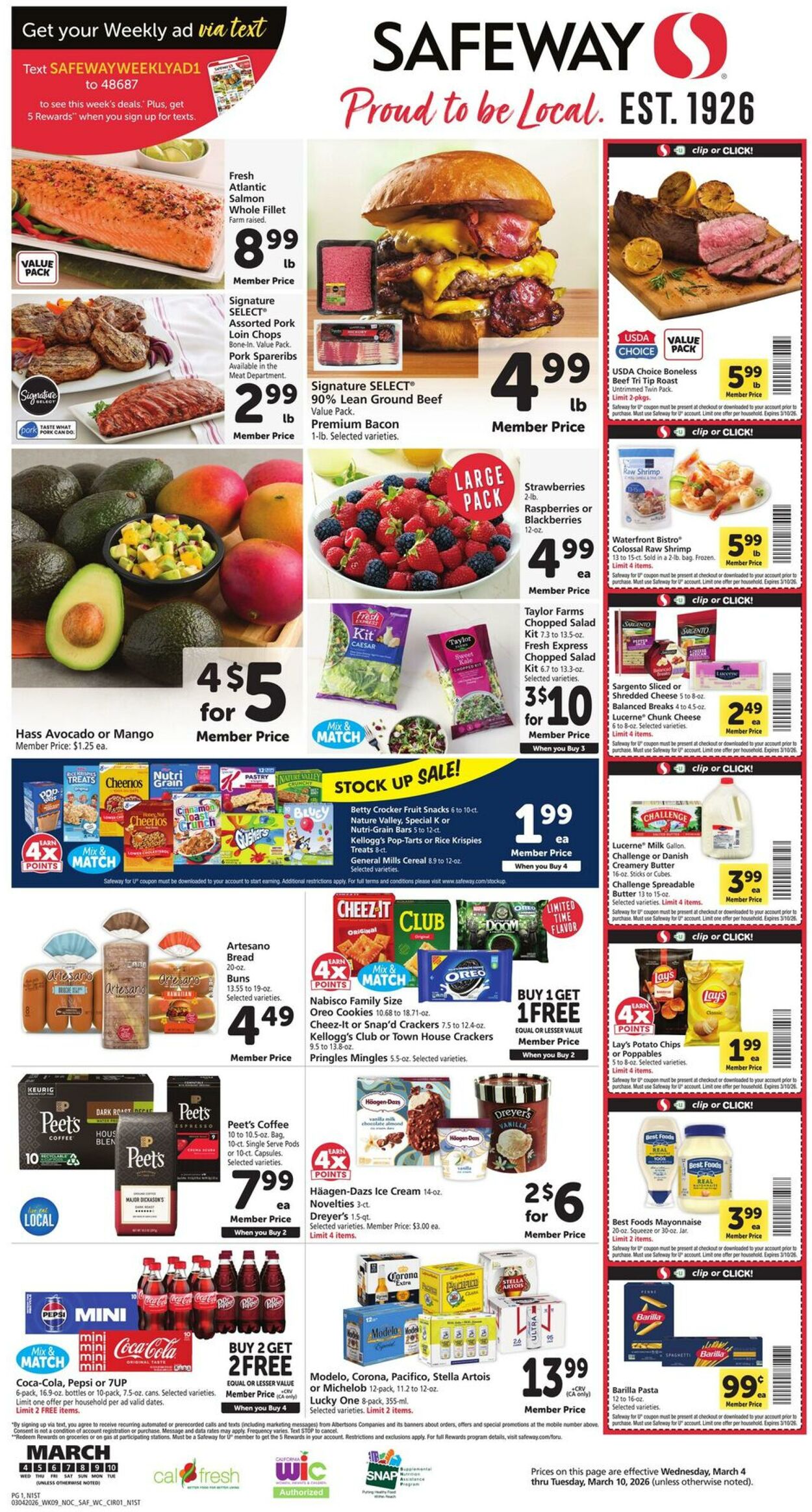 Weekly ad Safeway 03/04/2026 - 03/10/2026