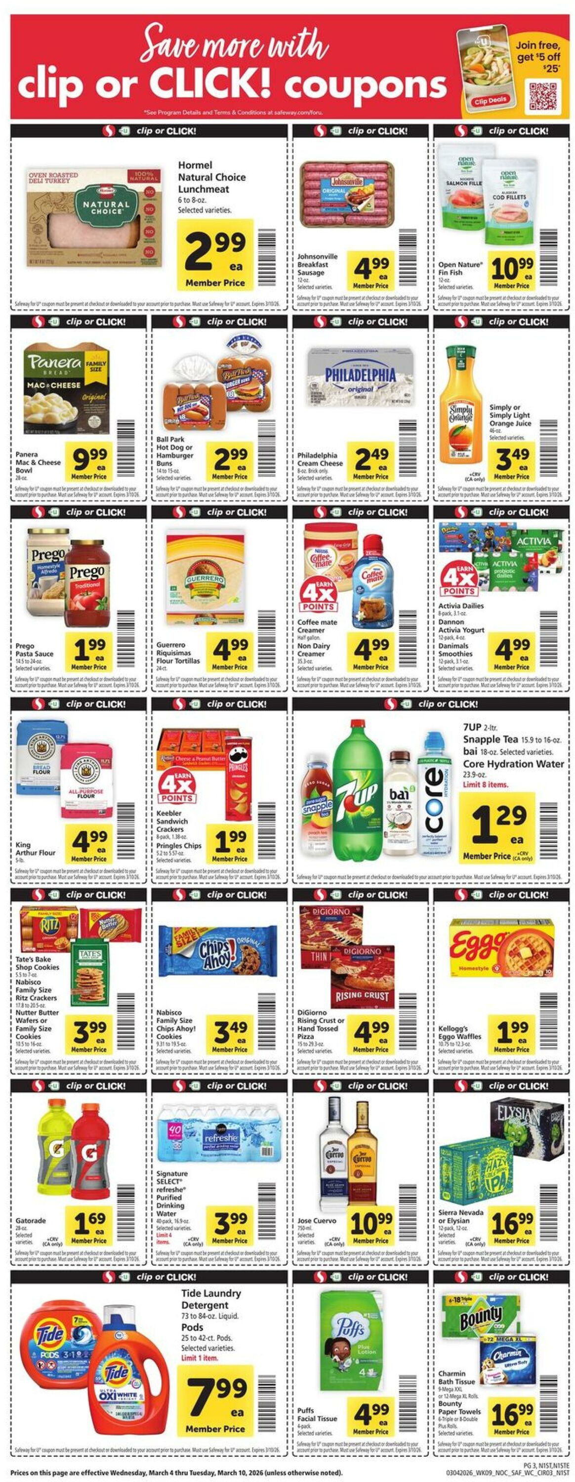 Weekly ad Safeway 03/04/2026 - 03/10/2026