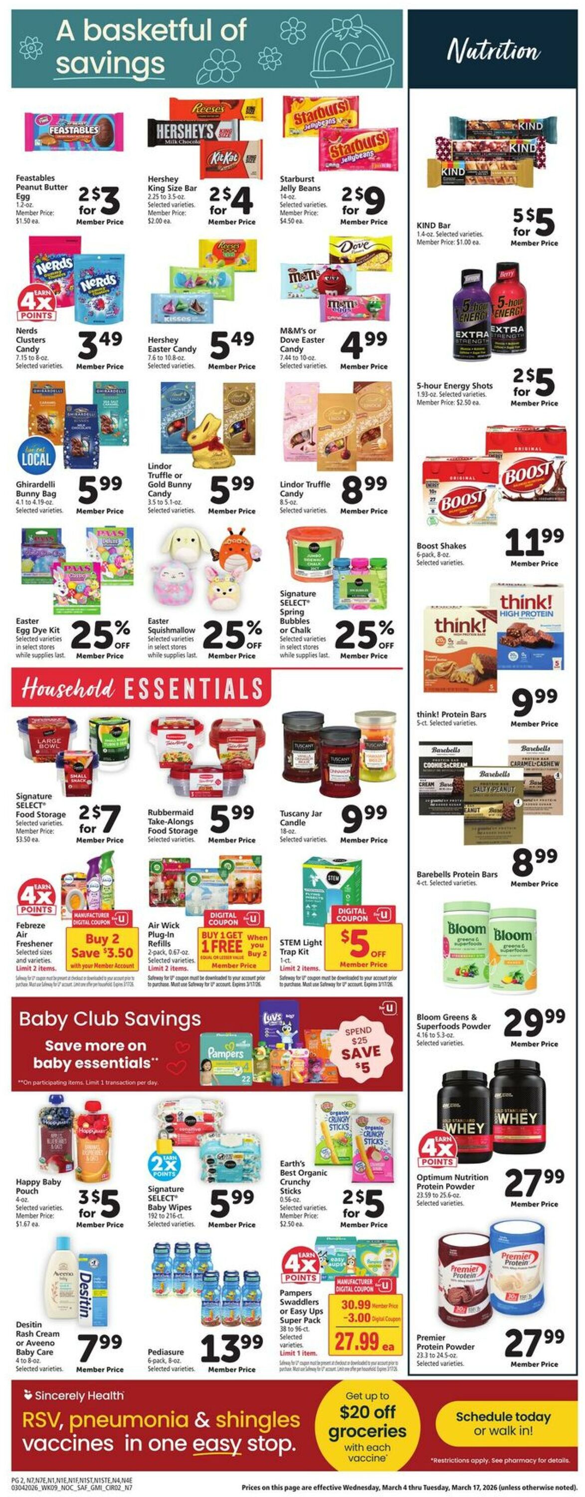 Weekly ad Safeway 03/04/2026 - 03/10/2026