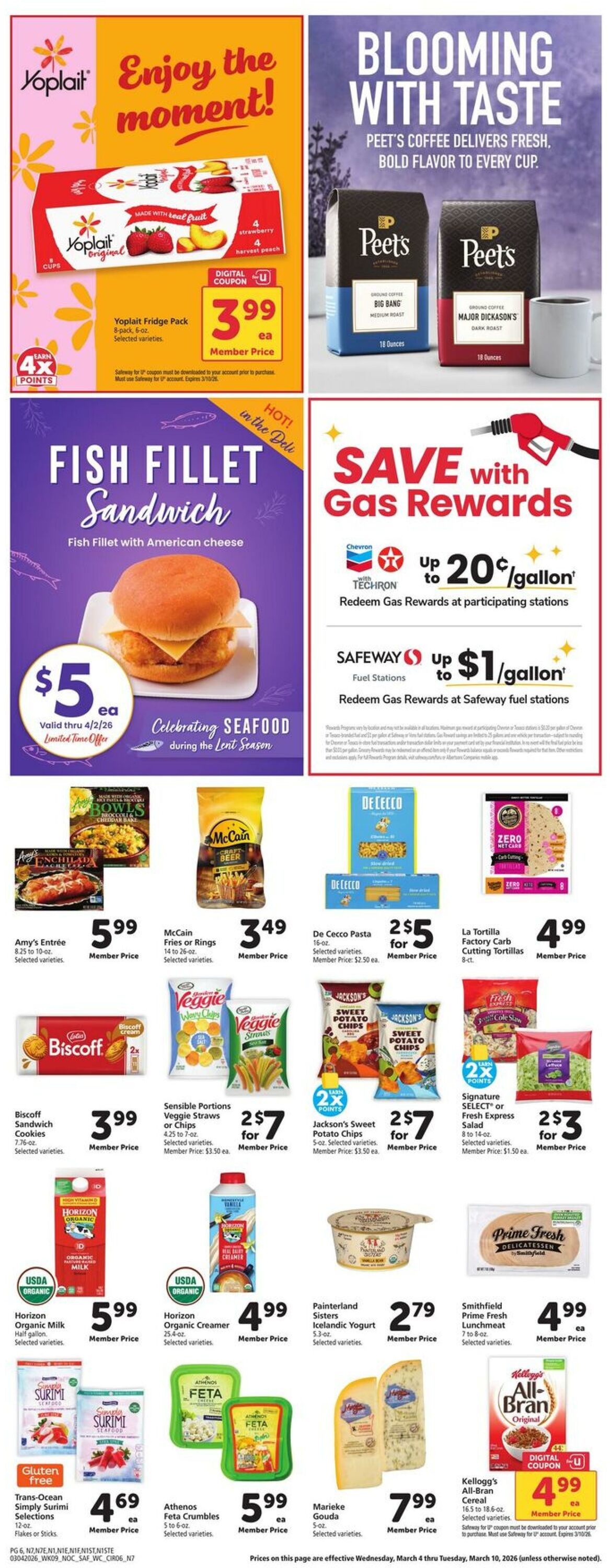 Weekly ad Safeway 03/04/2026 - 03/10/2026