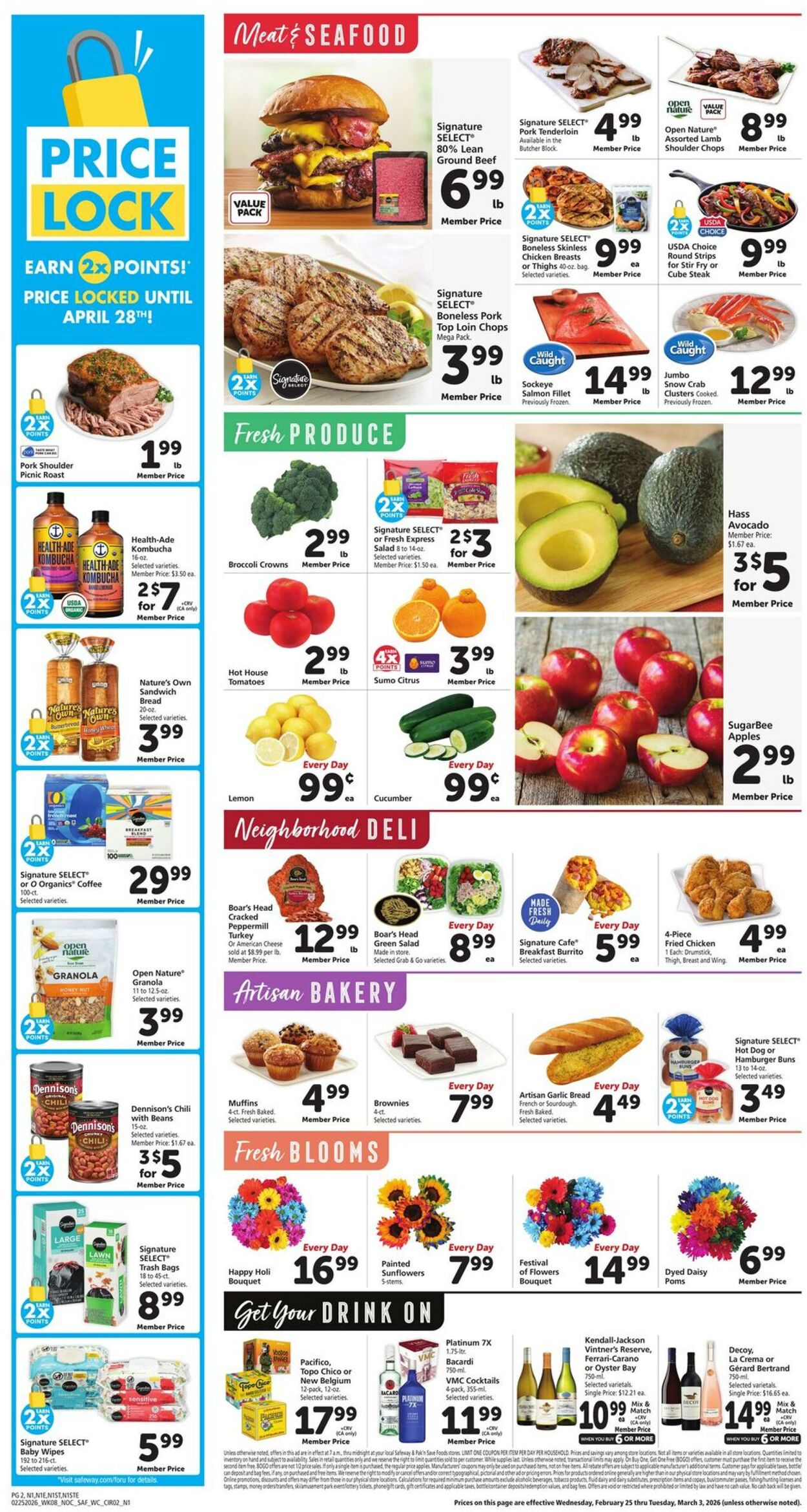 Weekly ad Safeway 02/25/2026 - 03/03/2026