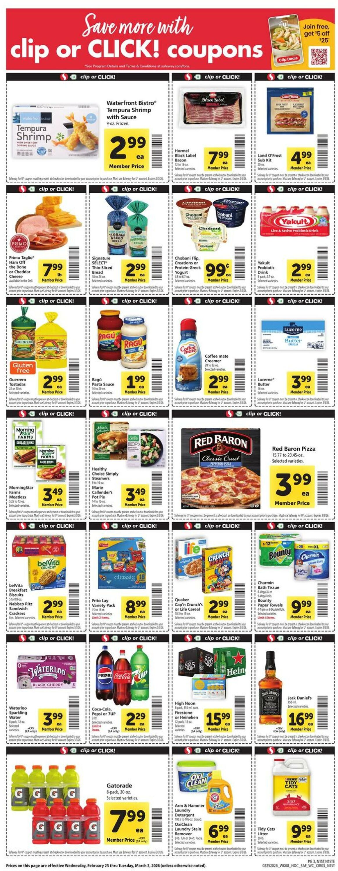 Weekly ad Safeway 02/25/2026 - 03/03/2026