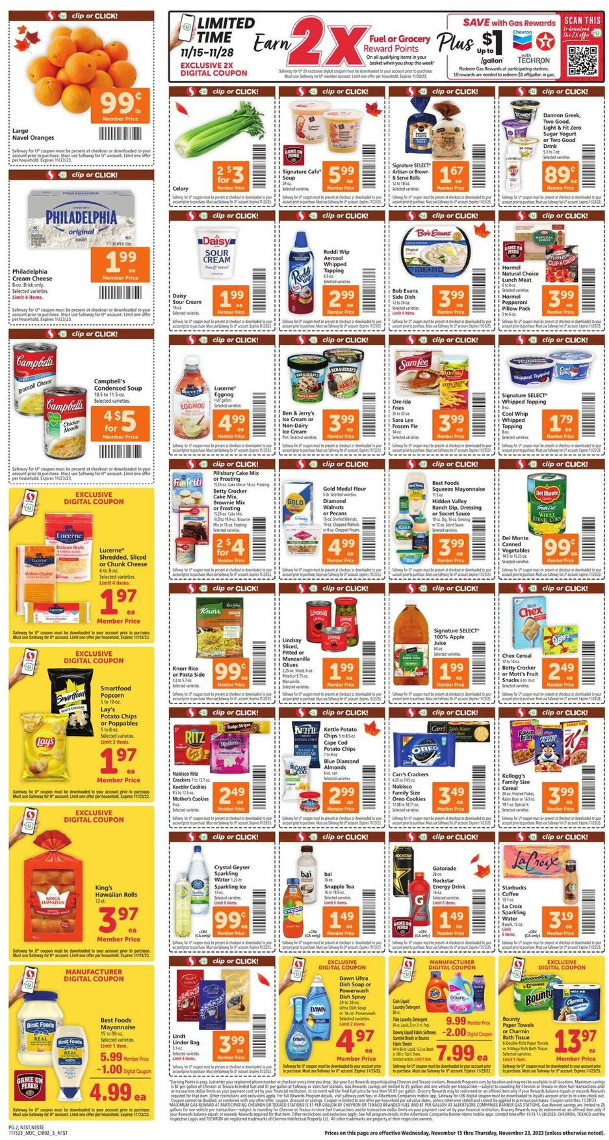 Weekly ad Safeway 11/15/2023 - 11/23/2023