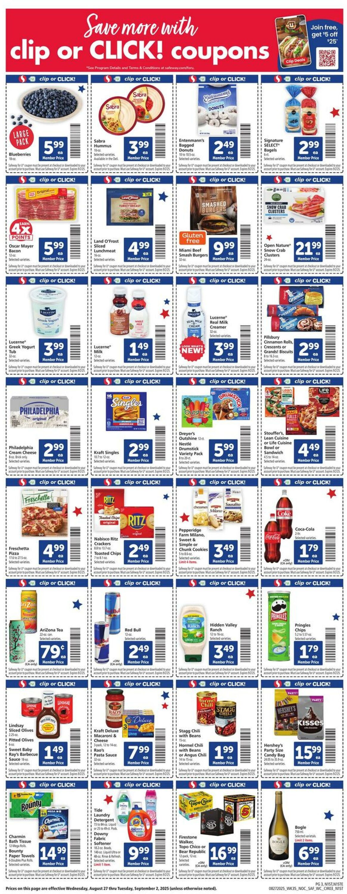 Weekly ad Safeway 08/27/2025 - 09/02/2025