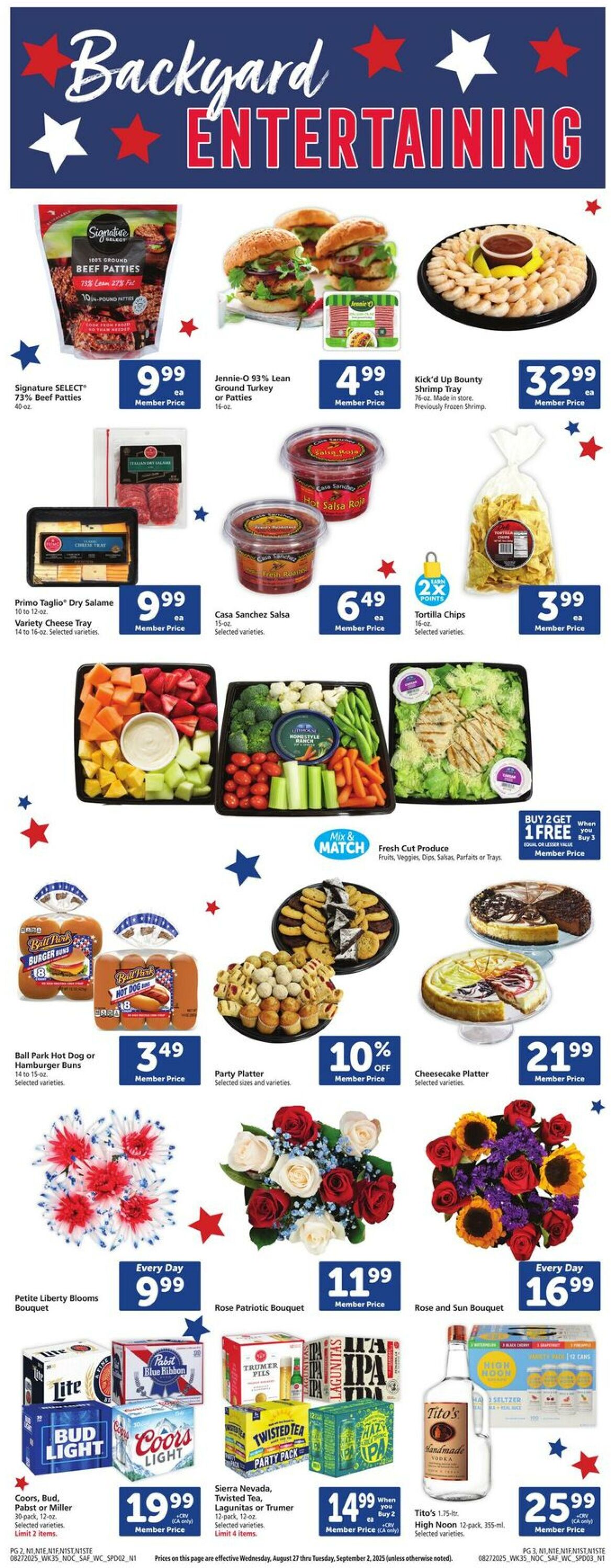 Weekly ad Safeway 08/27/2025 - 09/02/2025