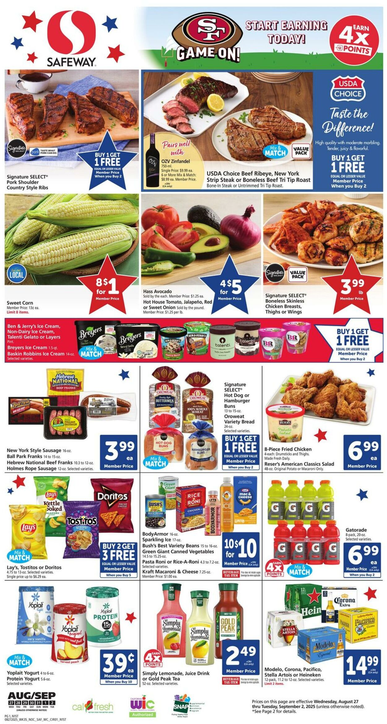 Weekly ad Safeway 08/27/2025 - 09/02/2025