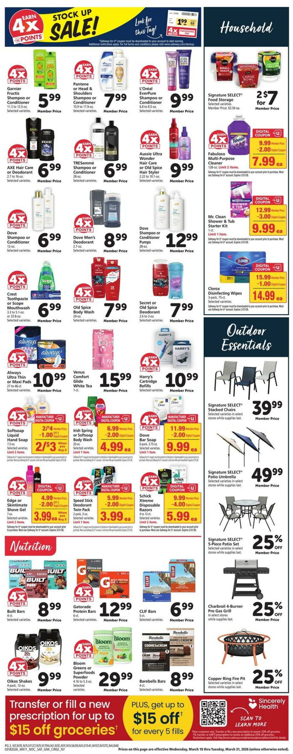 Weekly ad Safeway 03/18/2026 - 03/24/2026