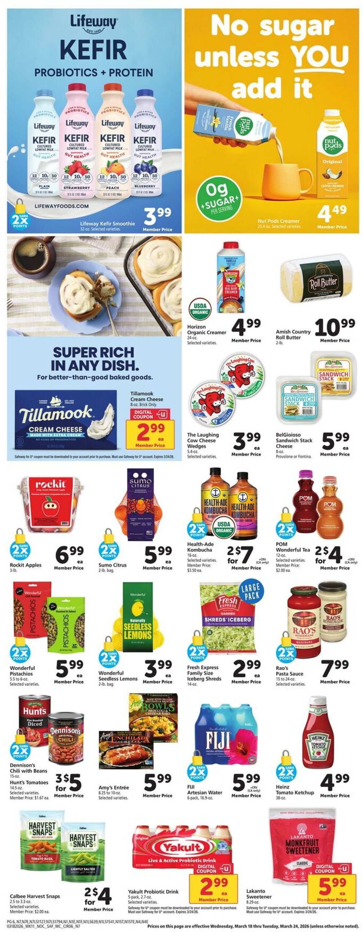 Weekly ad Safeway 03/18/2026 - 03/24/2026