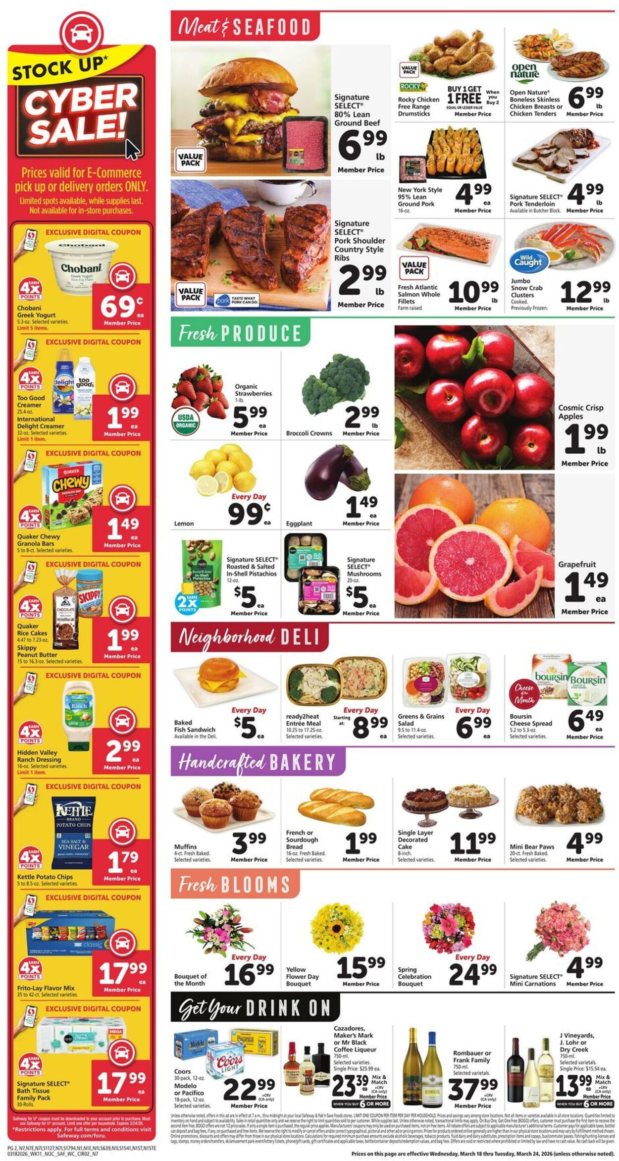 Weekly ad Safeway 03/18/2026 - 03/24/2026