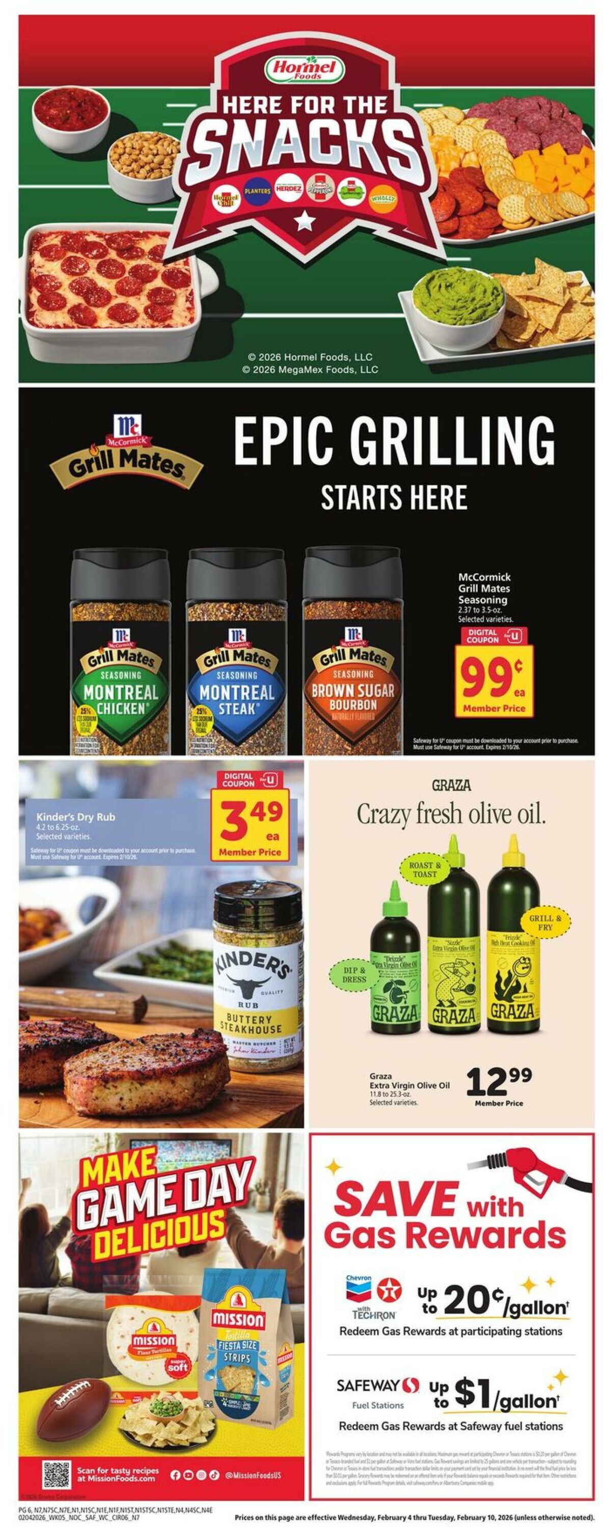Weekly ad Safeway 02/04/2026 - 02/10/2026