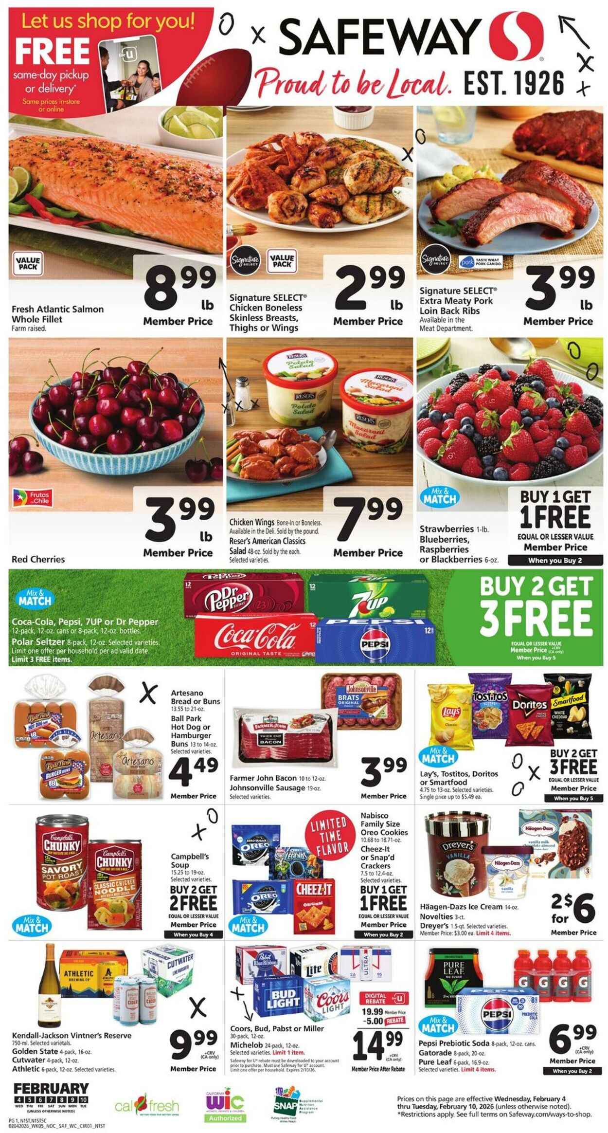 Weekly ad Safeway 02/04/2026 - 02/10/2026