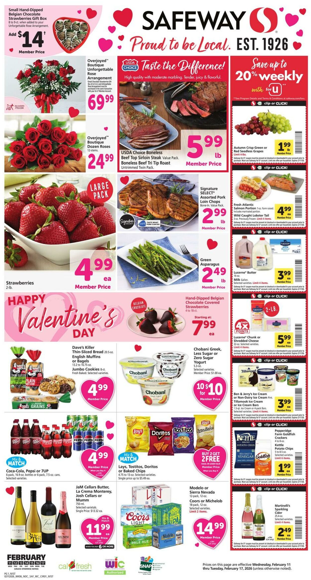 Weekly ad Safeway 02/11/2026 - 02/17/2026