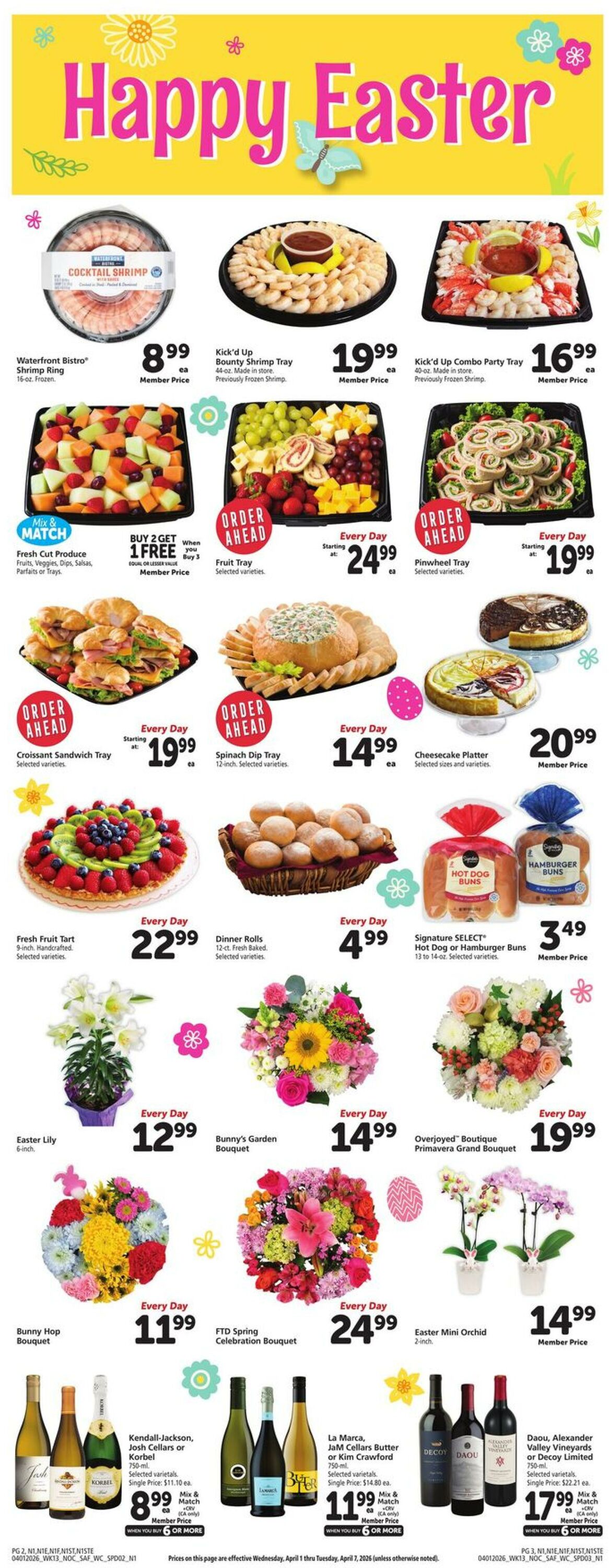 Weekly ad Safeway 04/01/2026 - 04/07/2026