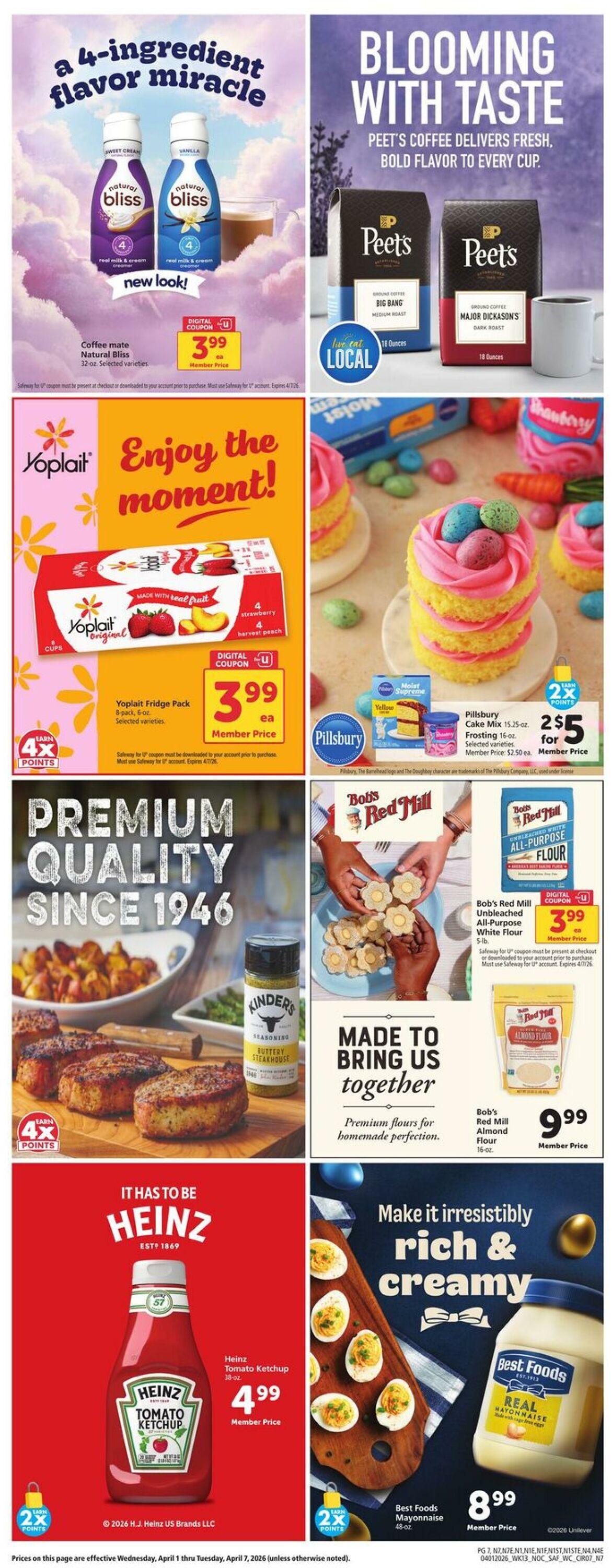 Weekly ad Safeway 04/01/2026 - 04/07/2026