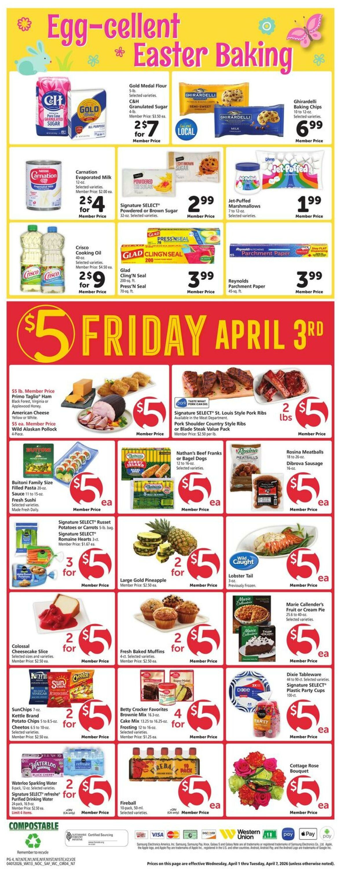 Weekly ad Safeway 04/01/2026 - 04/07/2026