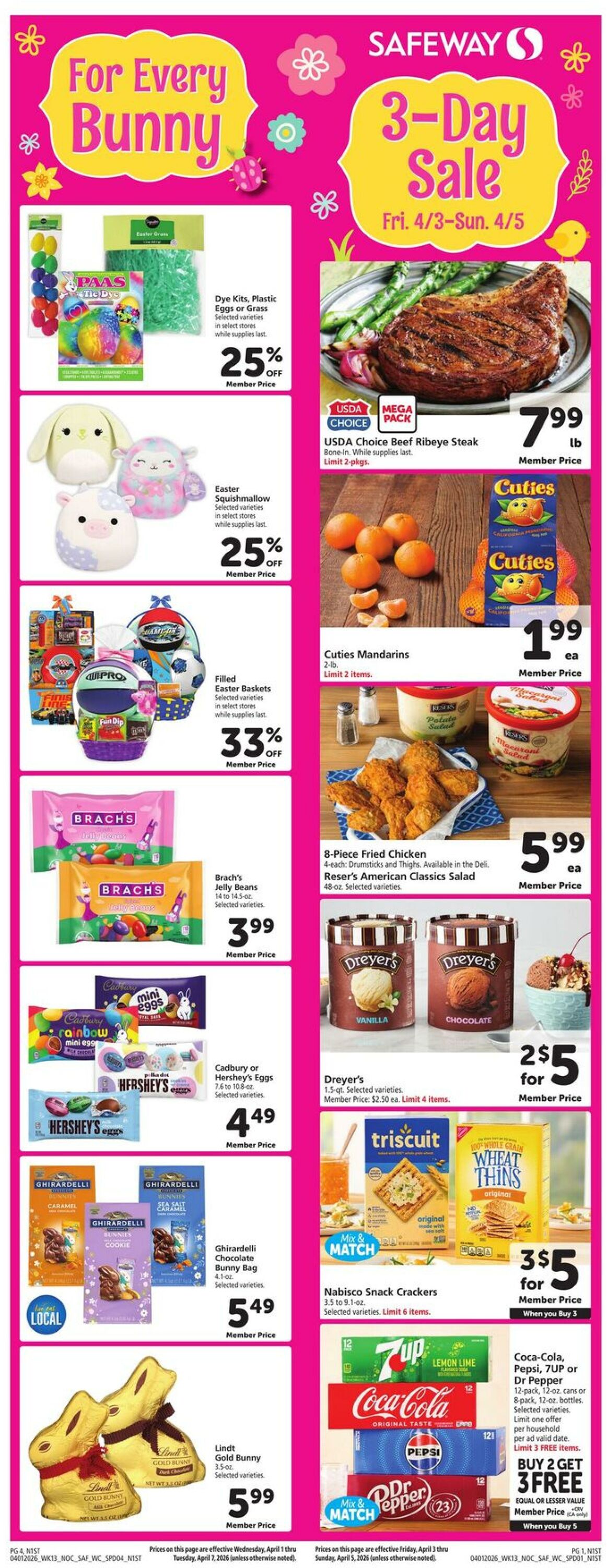 Weekly ad Safeway 04/01/2026 - 04/07/2026