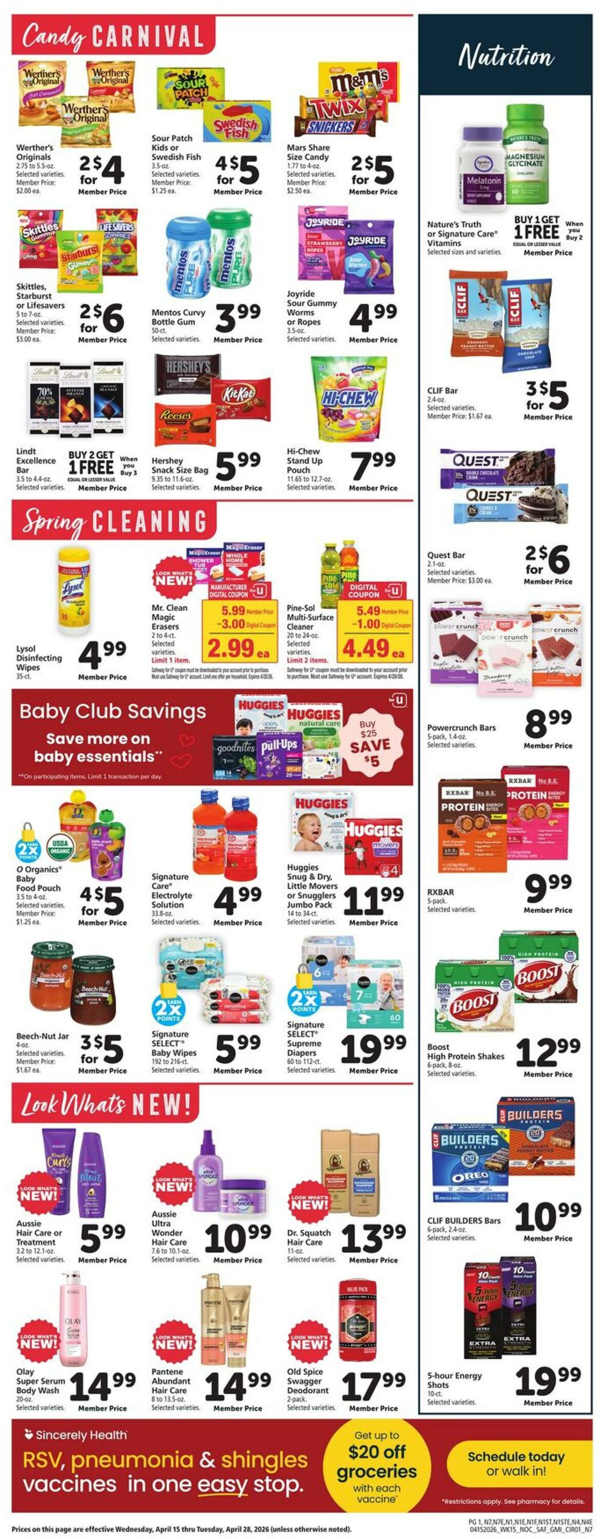 Weekly ad Safeway 04/15/2026 - 04/21/2026