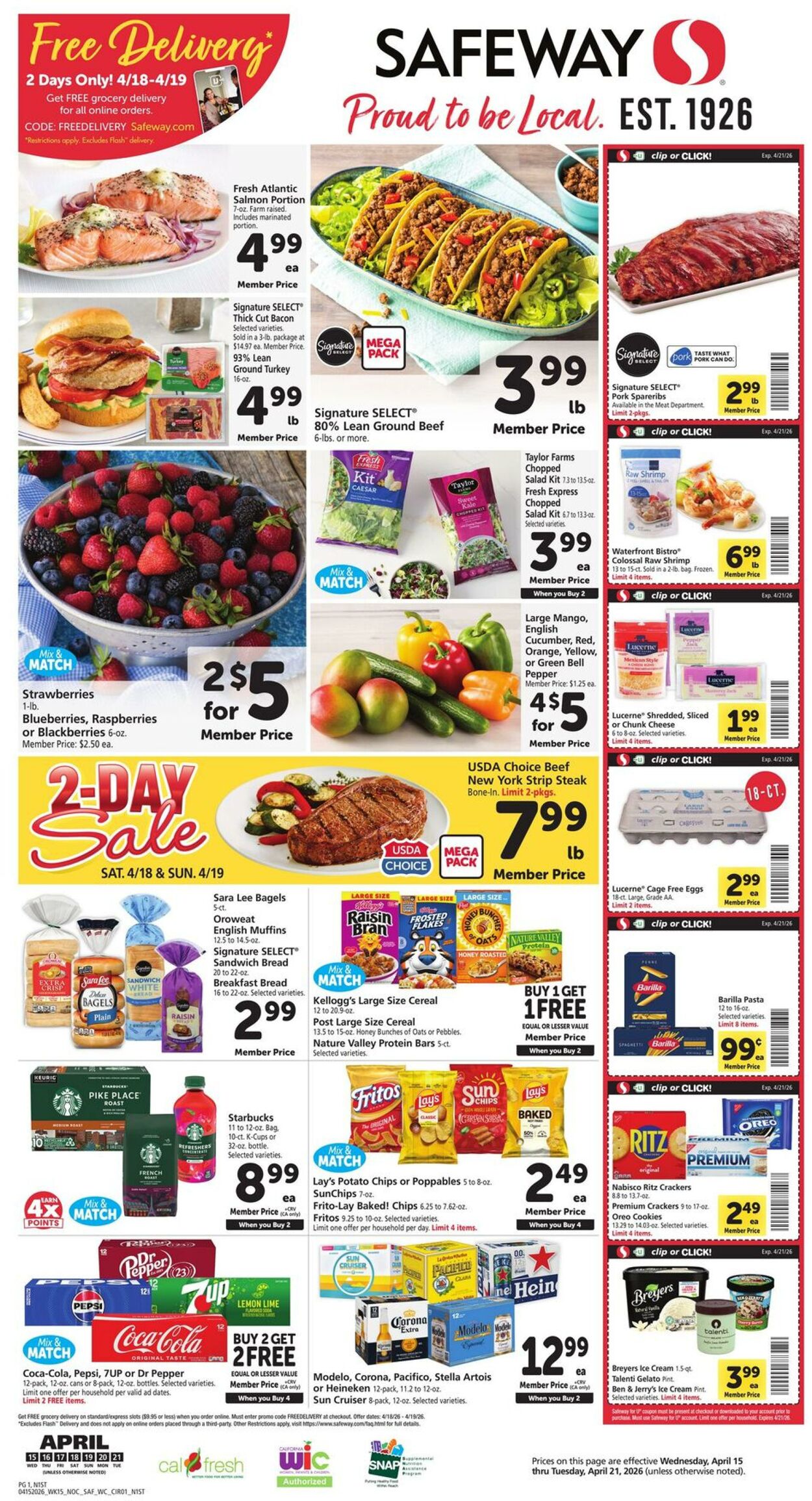 Weekly ad Safeway 04/15/2026 - 04/21/2026