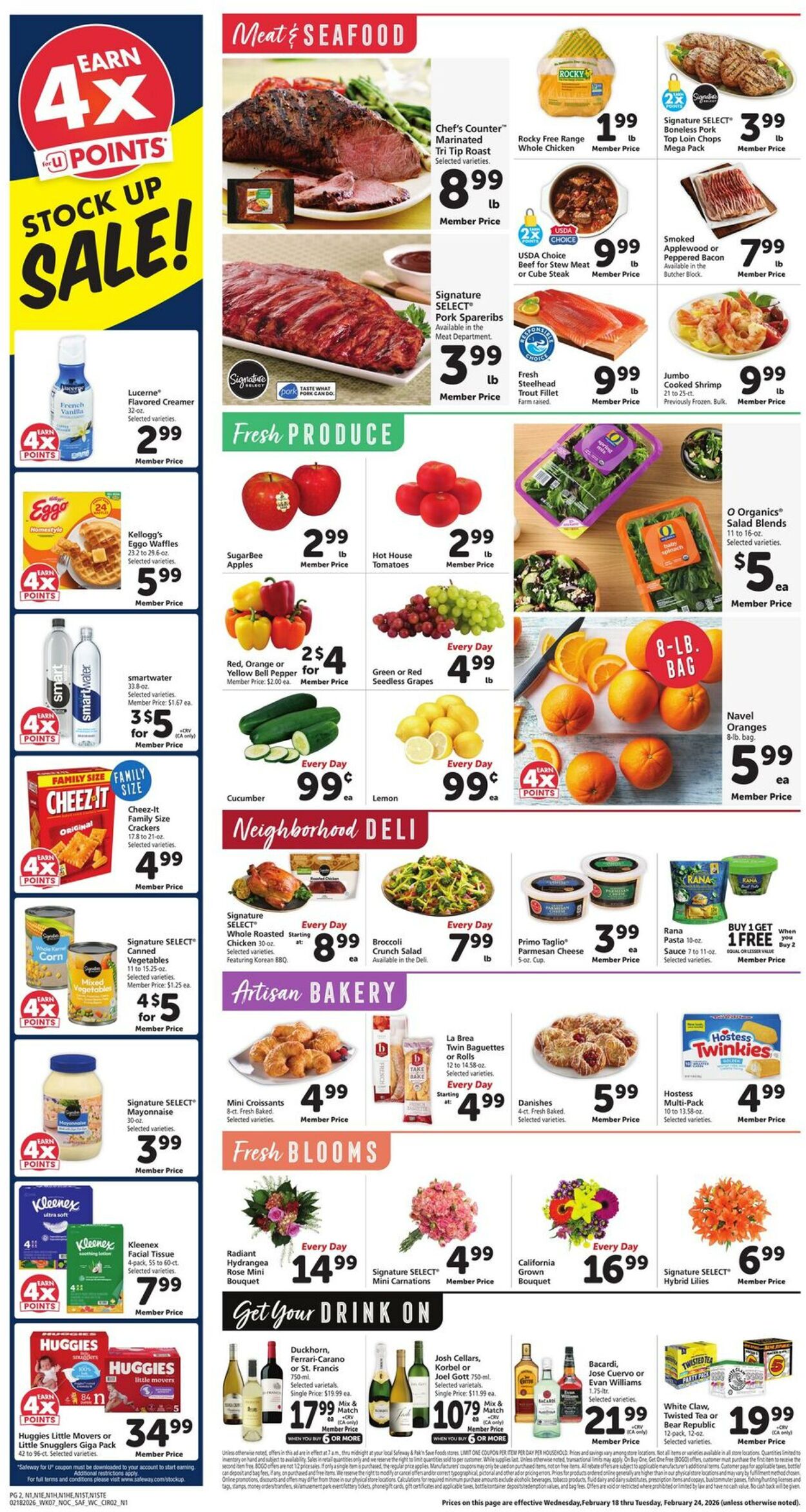 Weekly ad Safeway 02/18/2026 - 02/24/2026