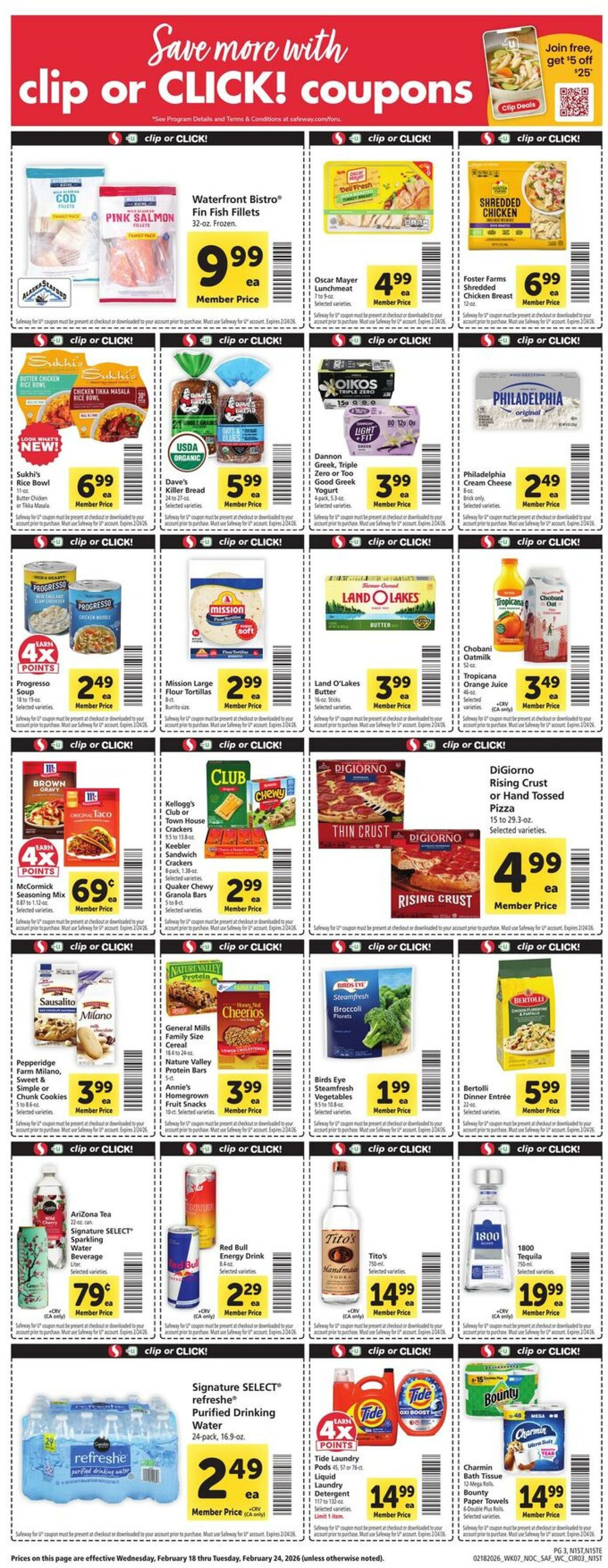 Weekly ad Safeway 02/18/2026 - 02/24/2026