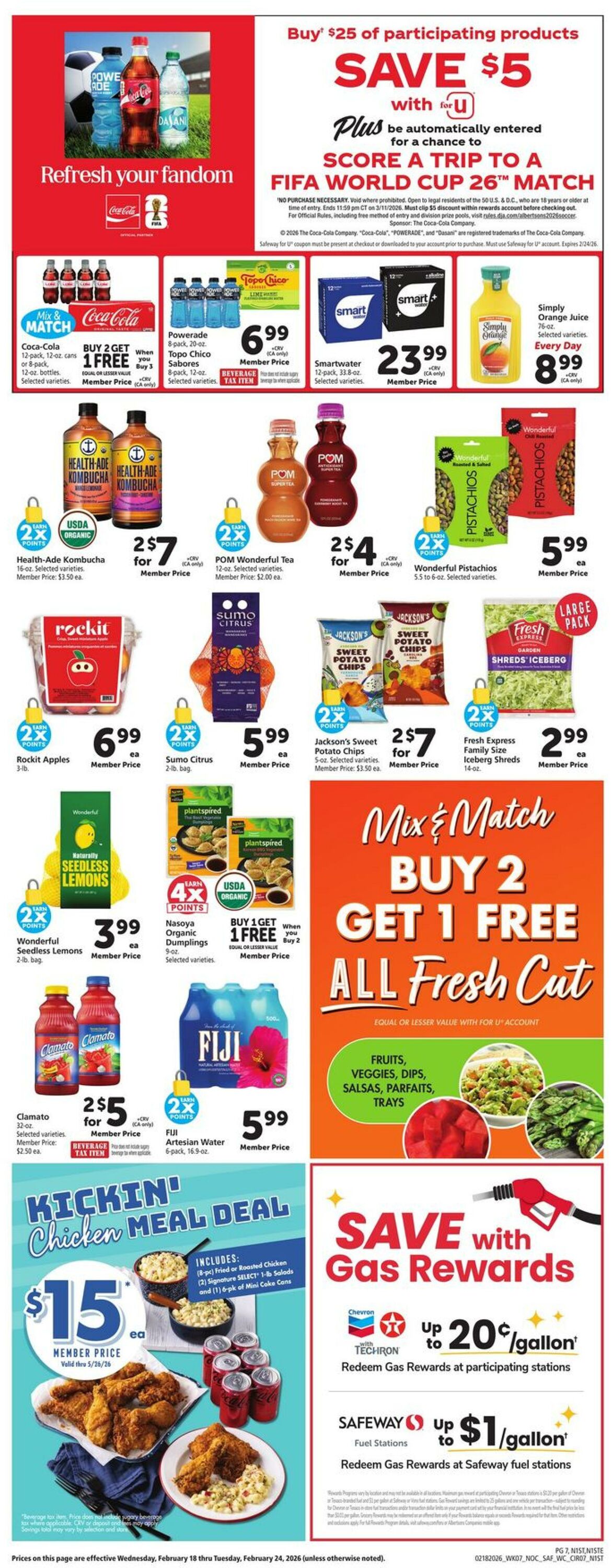 Weekly ad Safeway 02/18/2026 - 02/24/2026