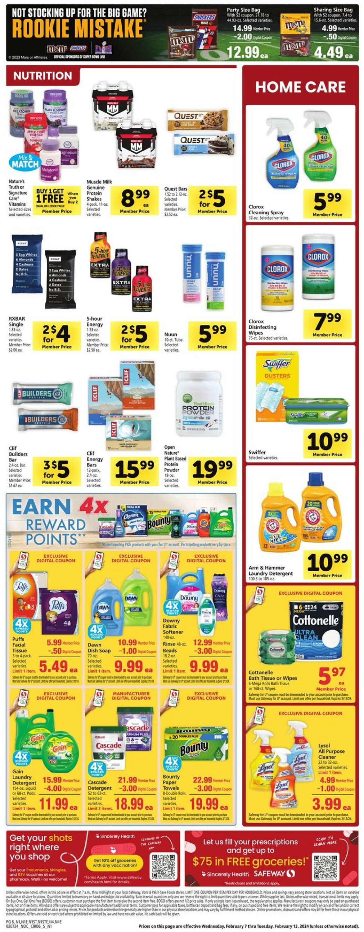 Weekly ad Safeway 02/07/2024 - 02/13/2024