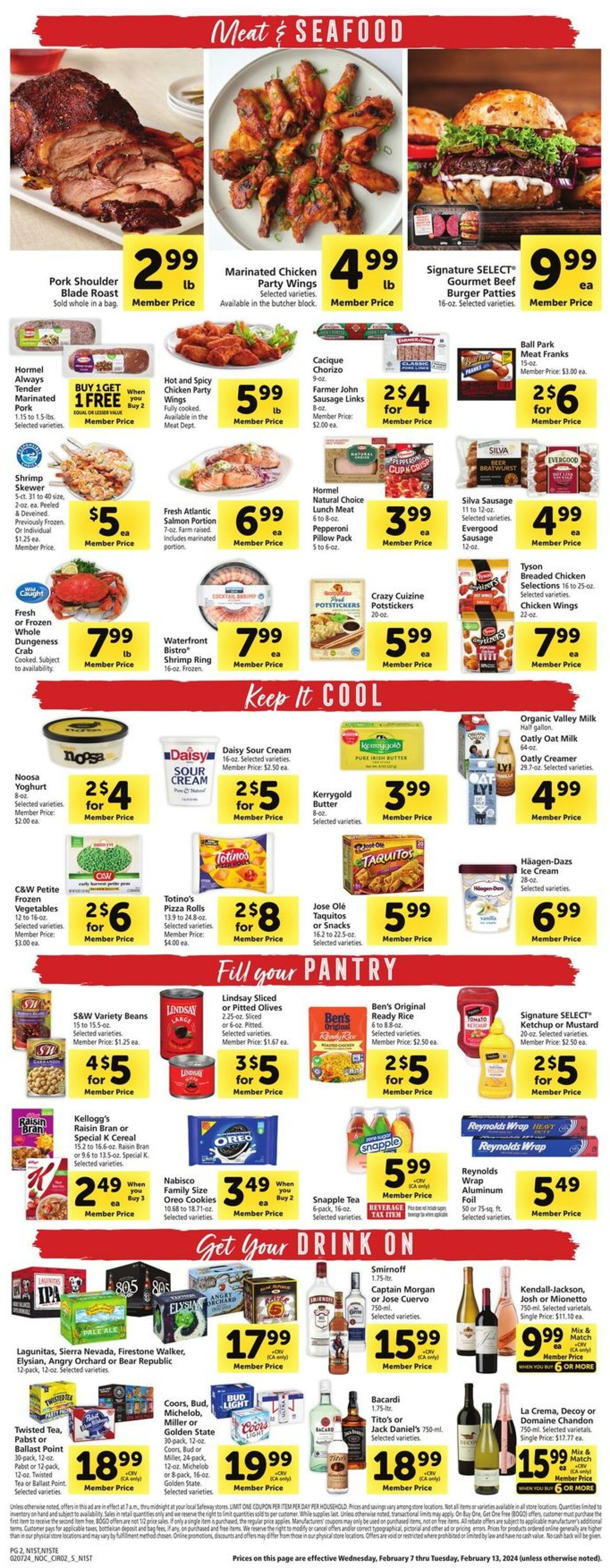 Weekly ad Safeway 02/07/2024 - 02/13/2024