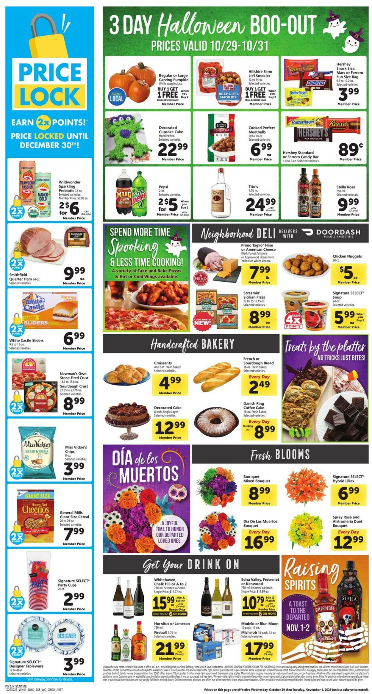 Weekly ad Safeway 10/29/2025 - 11/04/2025
