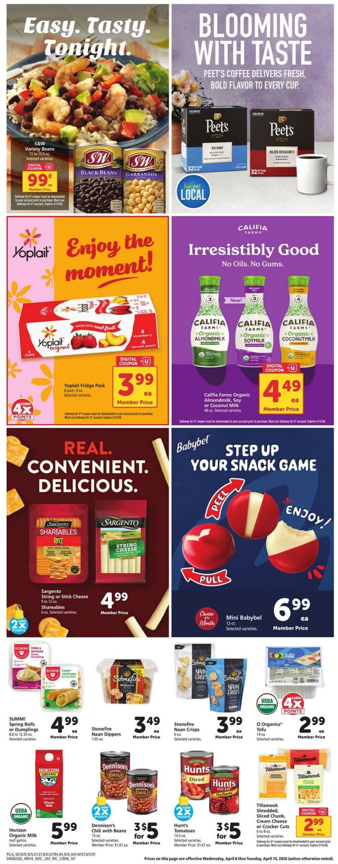 Weekly ad Safeway 04/08/2026 - 04/14/2026