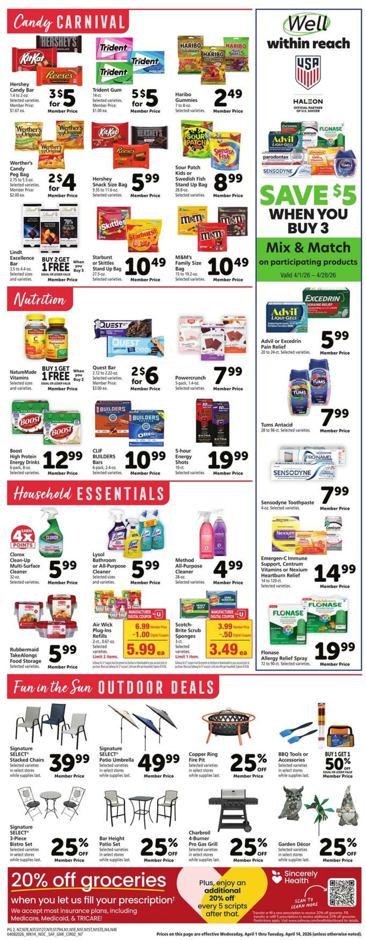 Weekly ad Safeway 04/08/2026 - 04/14/2026