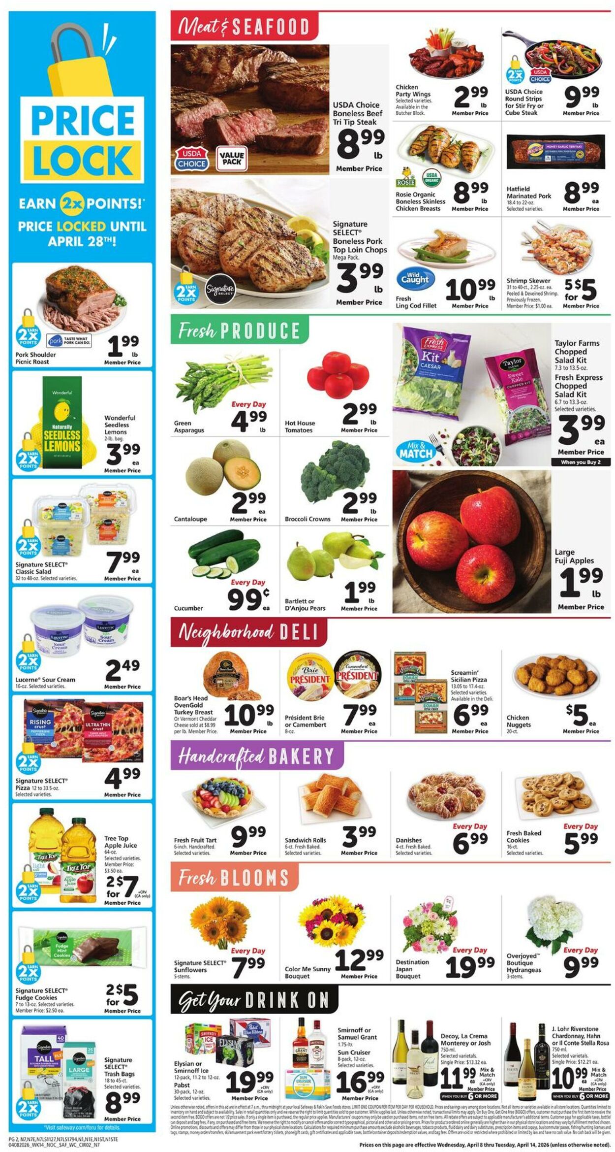 Weekly ad Safeway 04/08/2026 - 04/14/2026