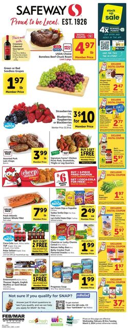 Weekly ad Safeway 02/07/2024 - 02/13/2024